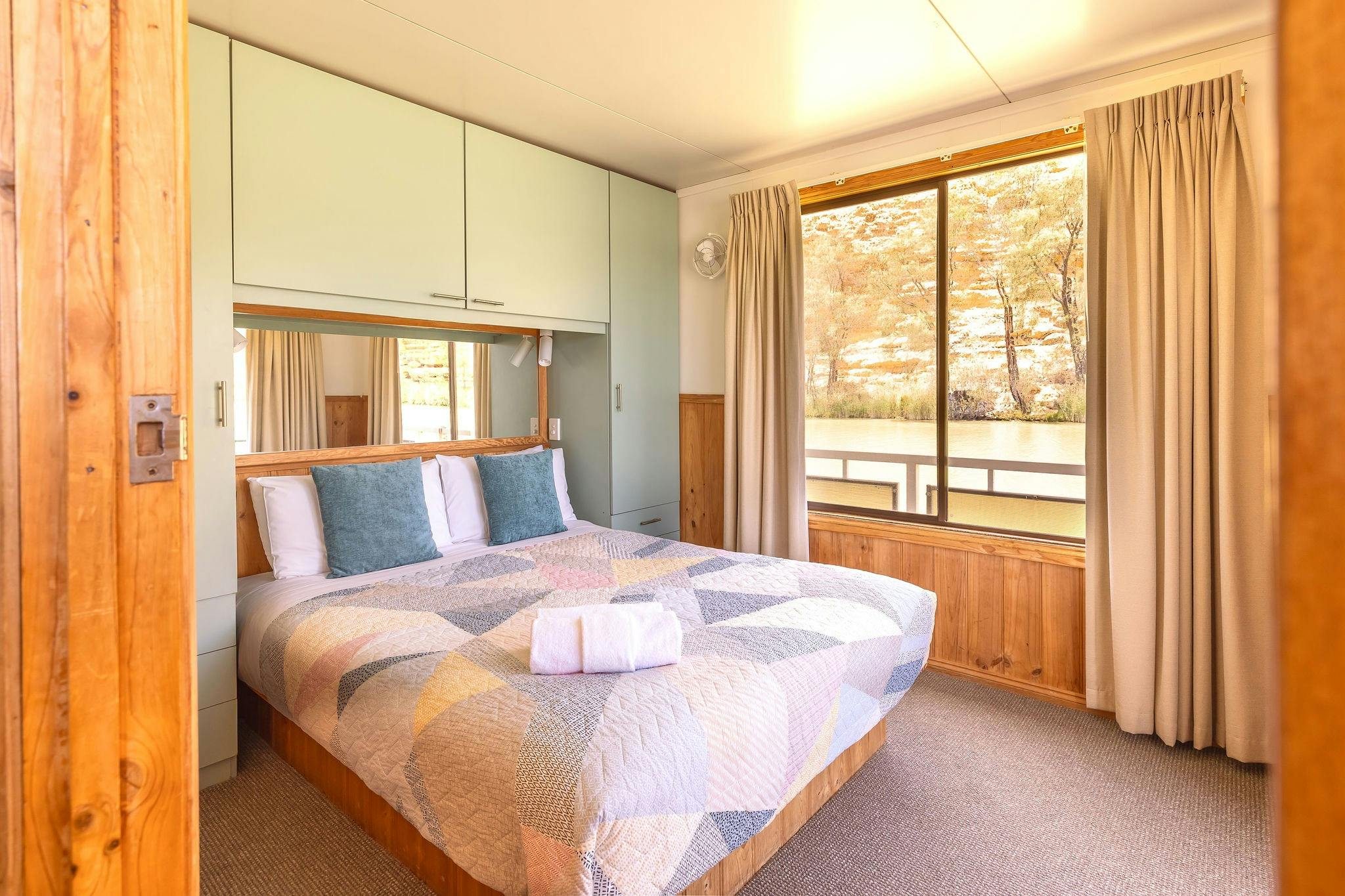 Rear bedroom with deck access