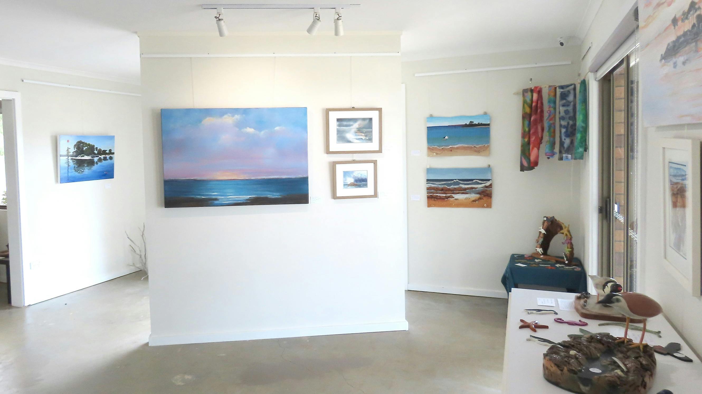 inside the River Gallery