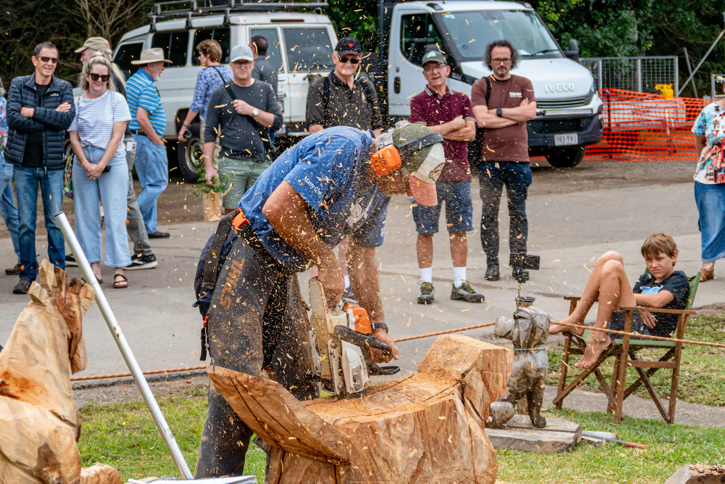 Sculpting with a Chainsaw