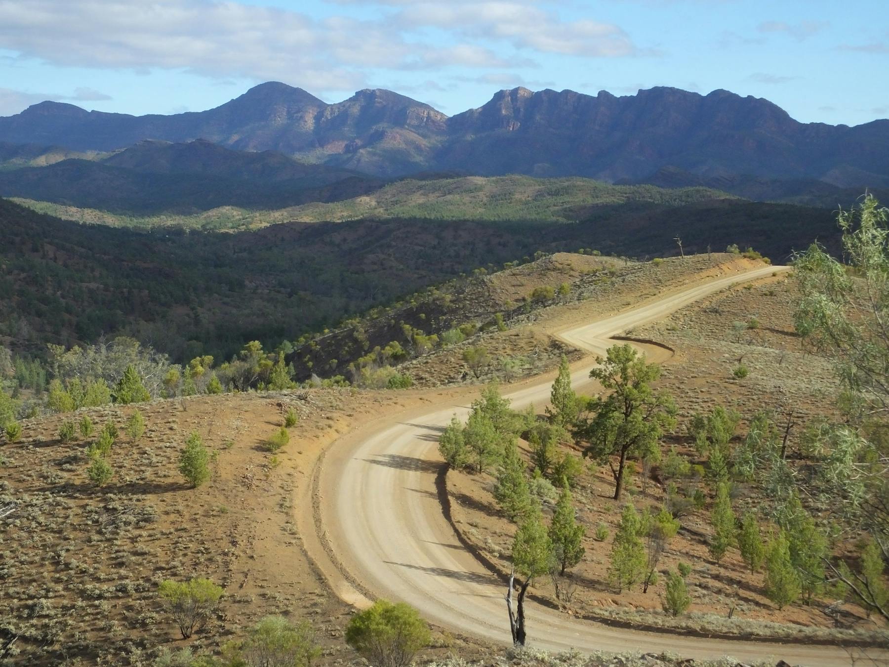 View from Razorbacks lookout Ikara-Flinders Ranges National Park