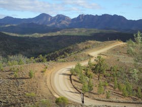 View from Razorbacks lookout Ikara-Flinders Ranges National Park