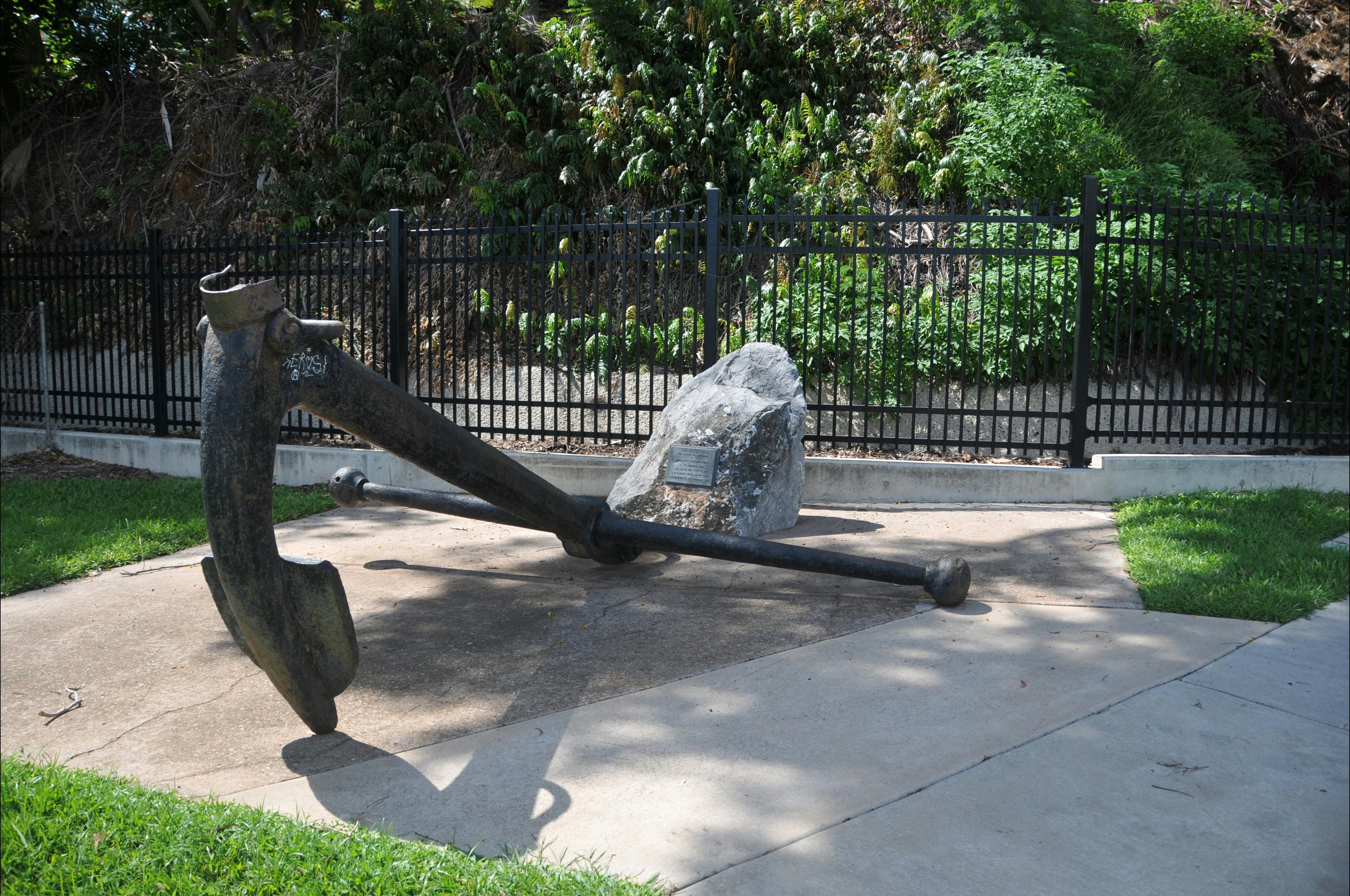 Goyder Memorial at the bottom of Hughes Avenue