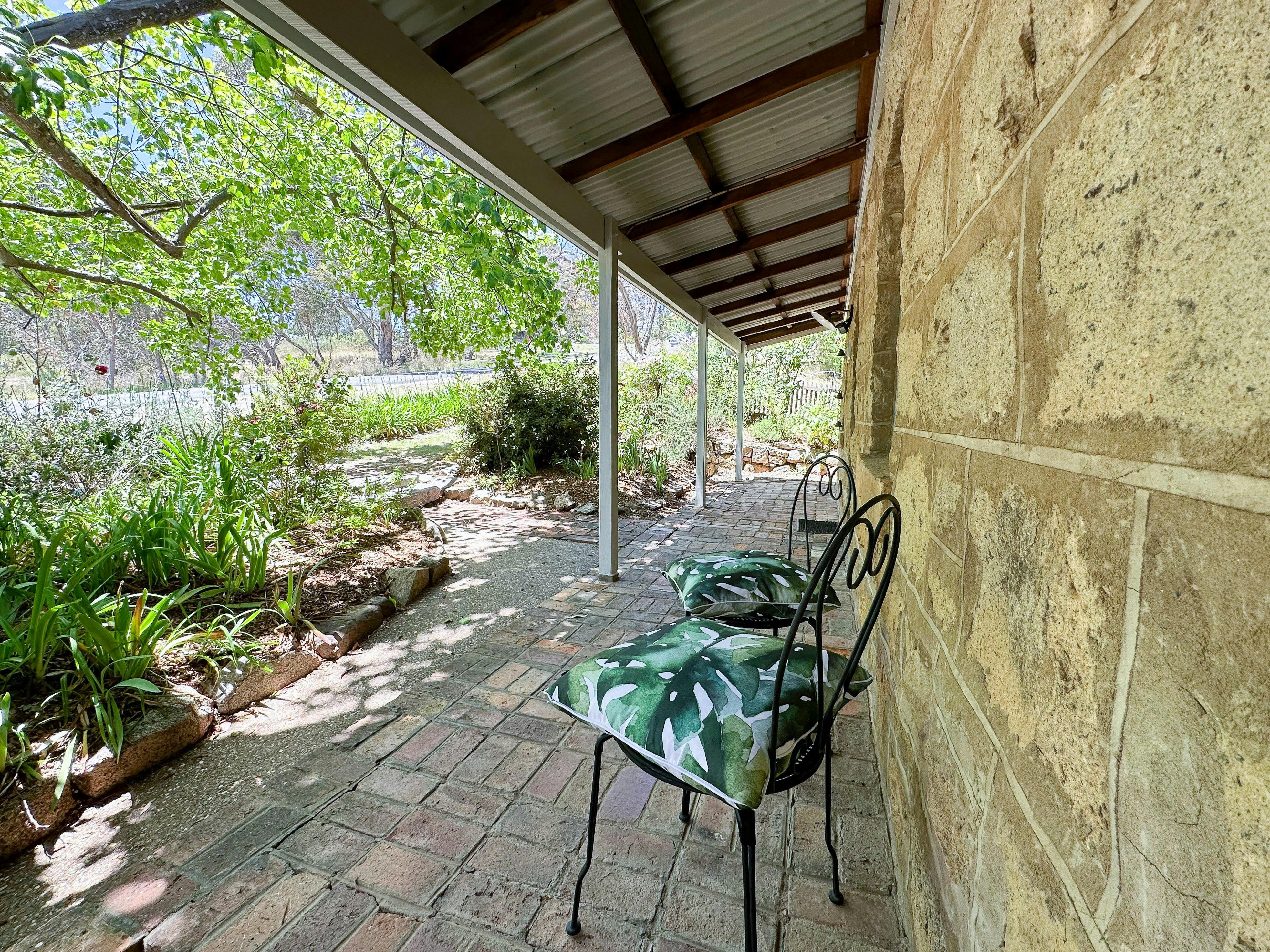Lovely front porch area