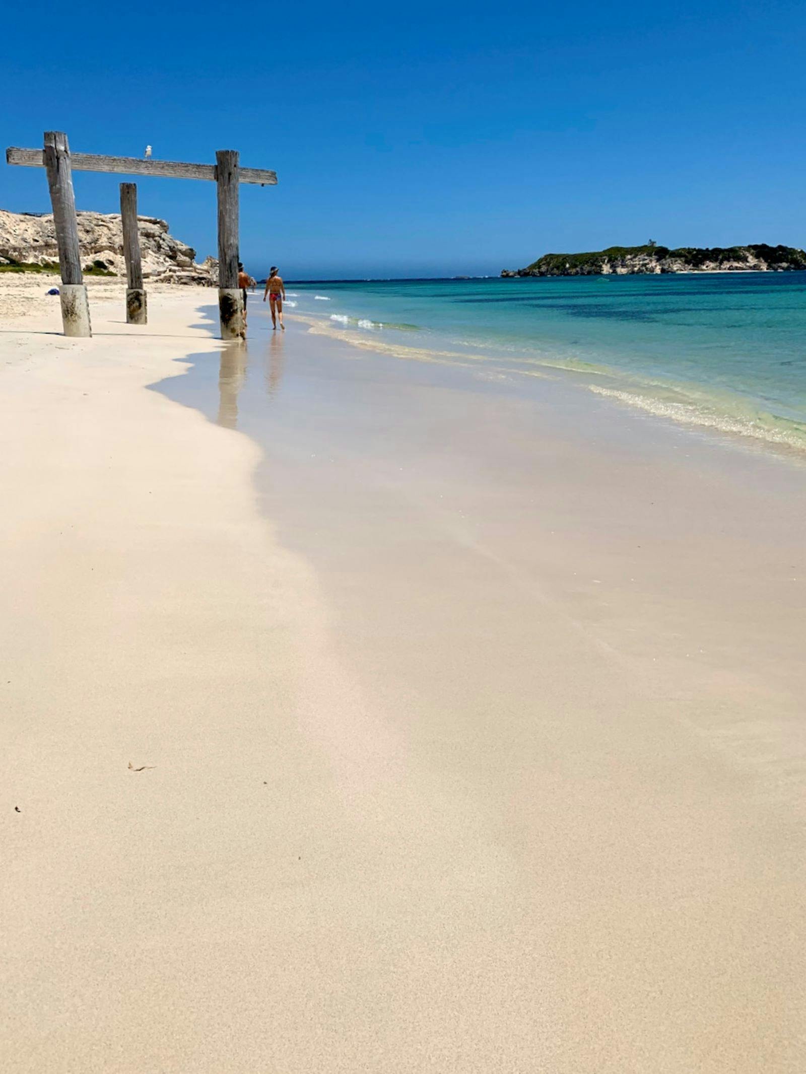 Beach walking