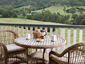 Silky Oak - view from verandah while enjoy a cuppa