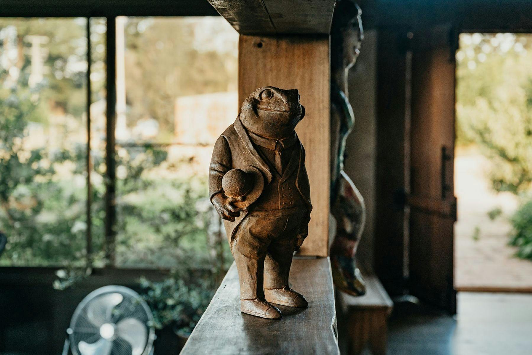 蟾蜍雕塑蟾蜍館