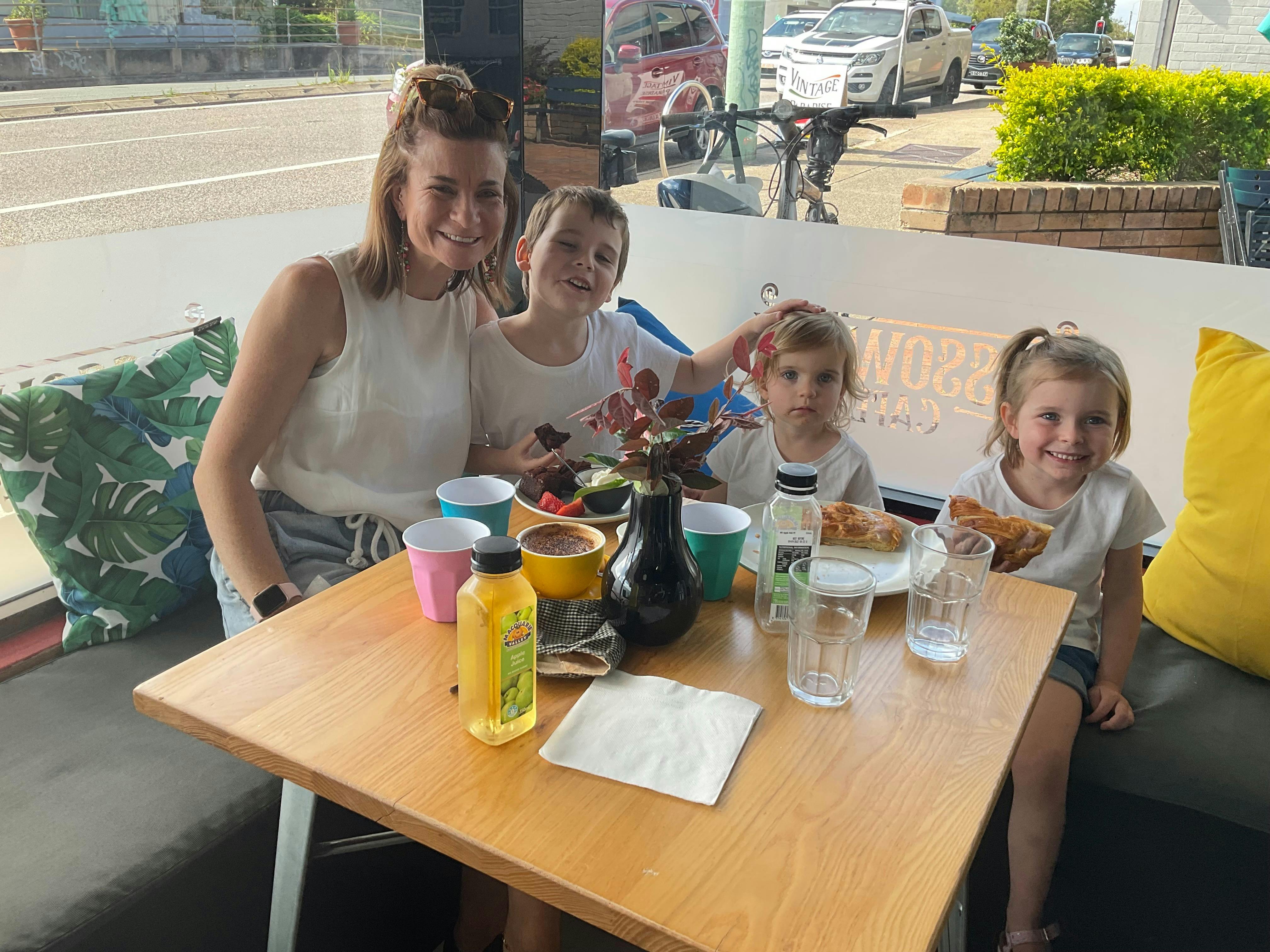 We have a kids area and Kids favouite food.