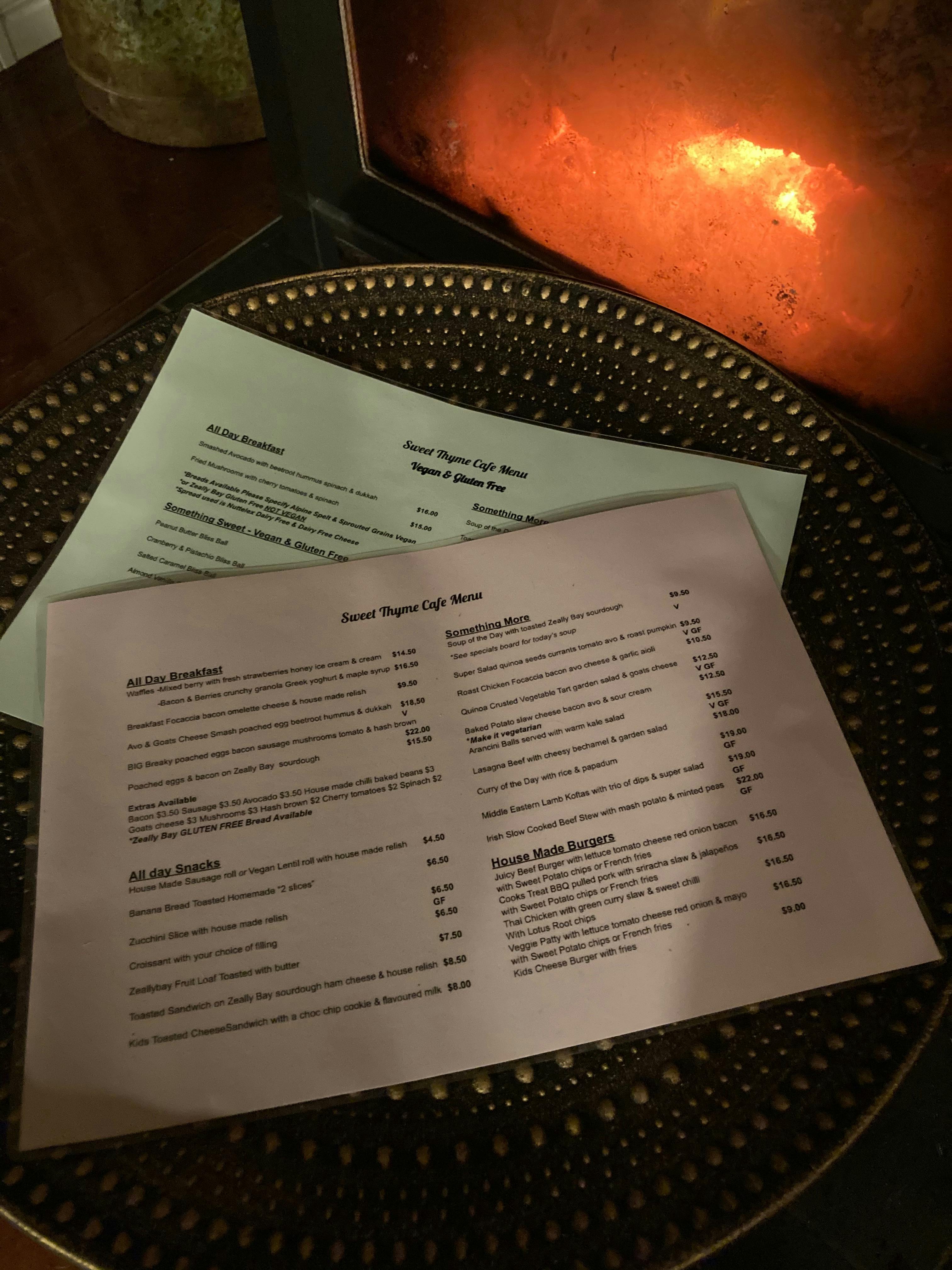 Sweet Thyme Cafe Winchelsea