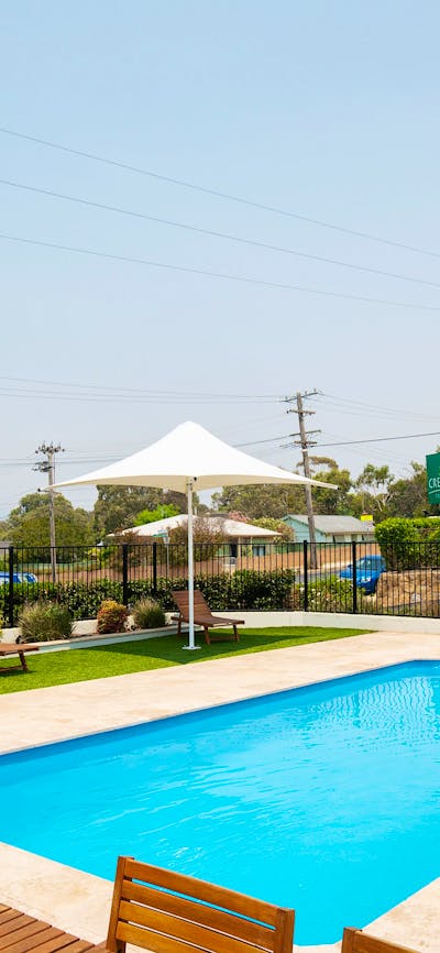 Pool and BBQ Area