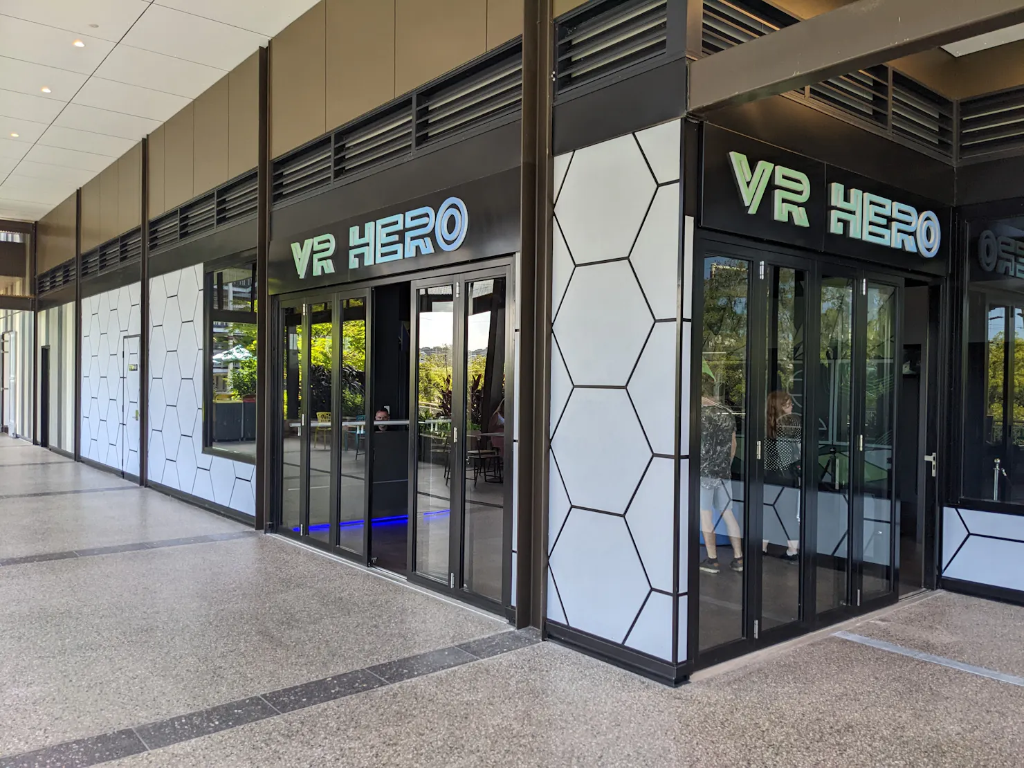 VR Hero exterior