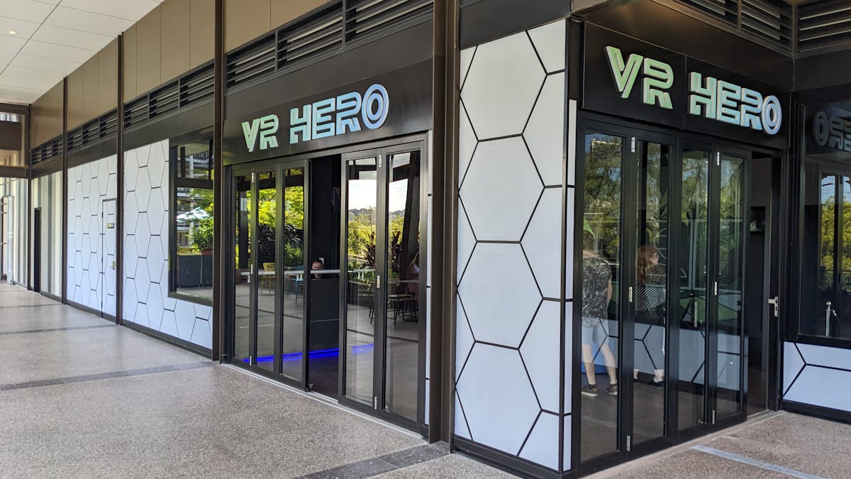 VR Hero exterior