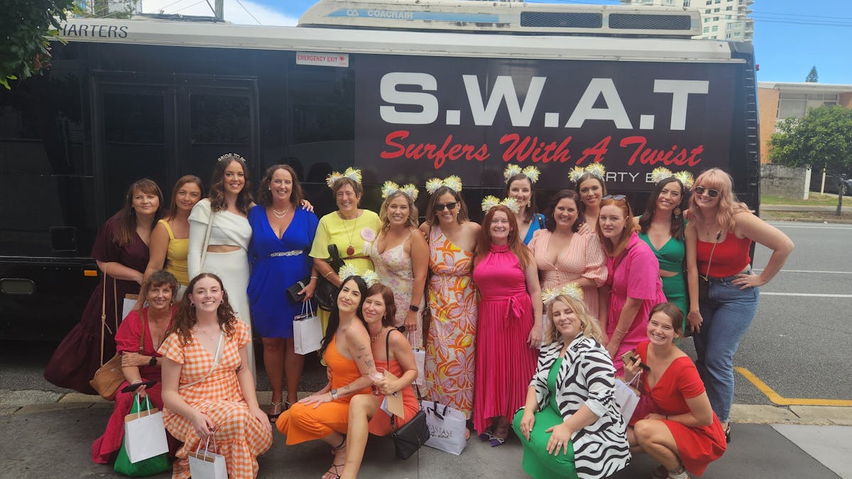 Party bus , Limo Bus , Hens Party , Girls  #playgoldcoast