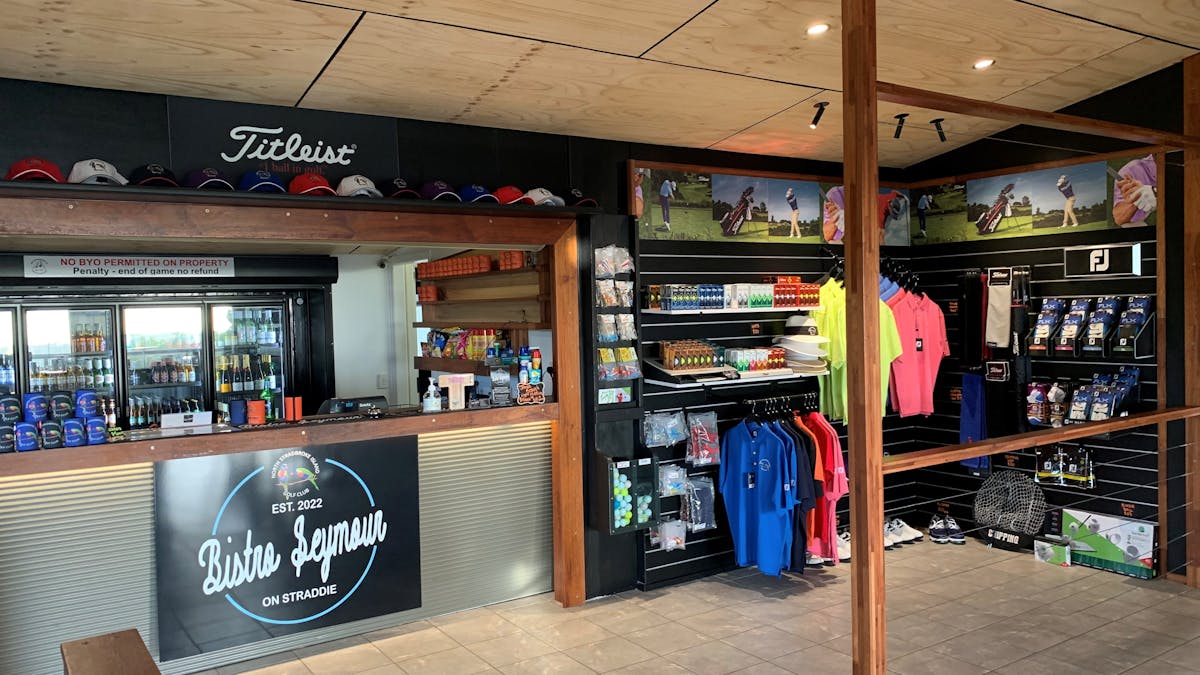 Picture of the new pro shop