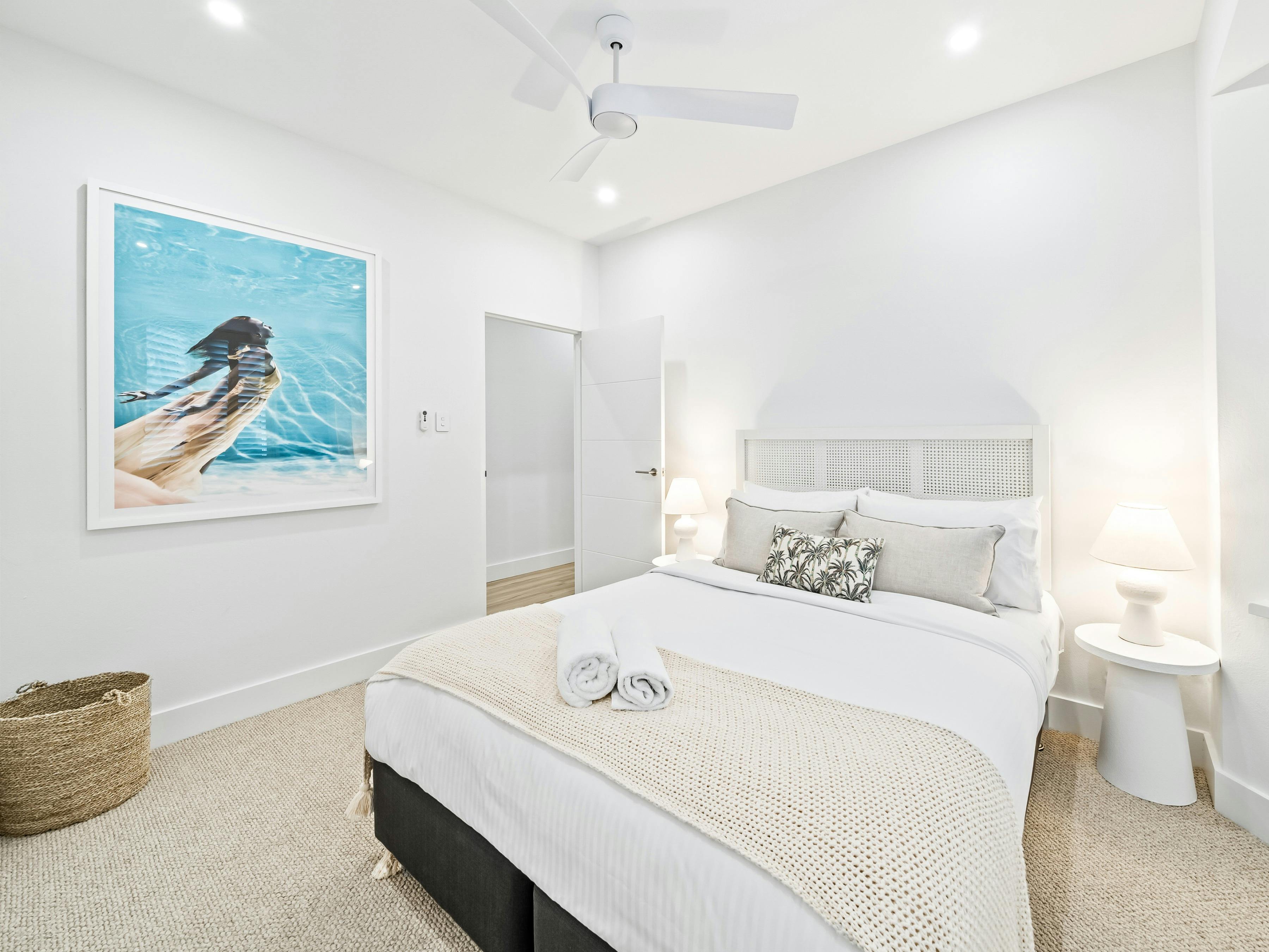 Peach Apartment Bedroom