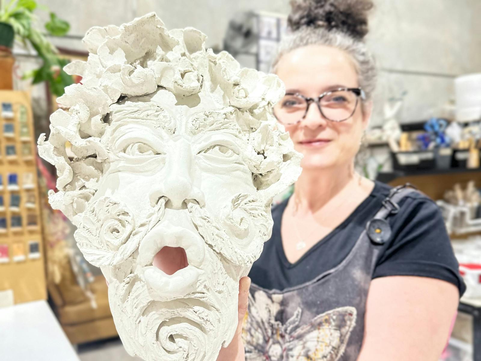 Image for Witch’s Garden Guardian: Crafting Faces of the Otherworld
