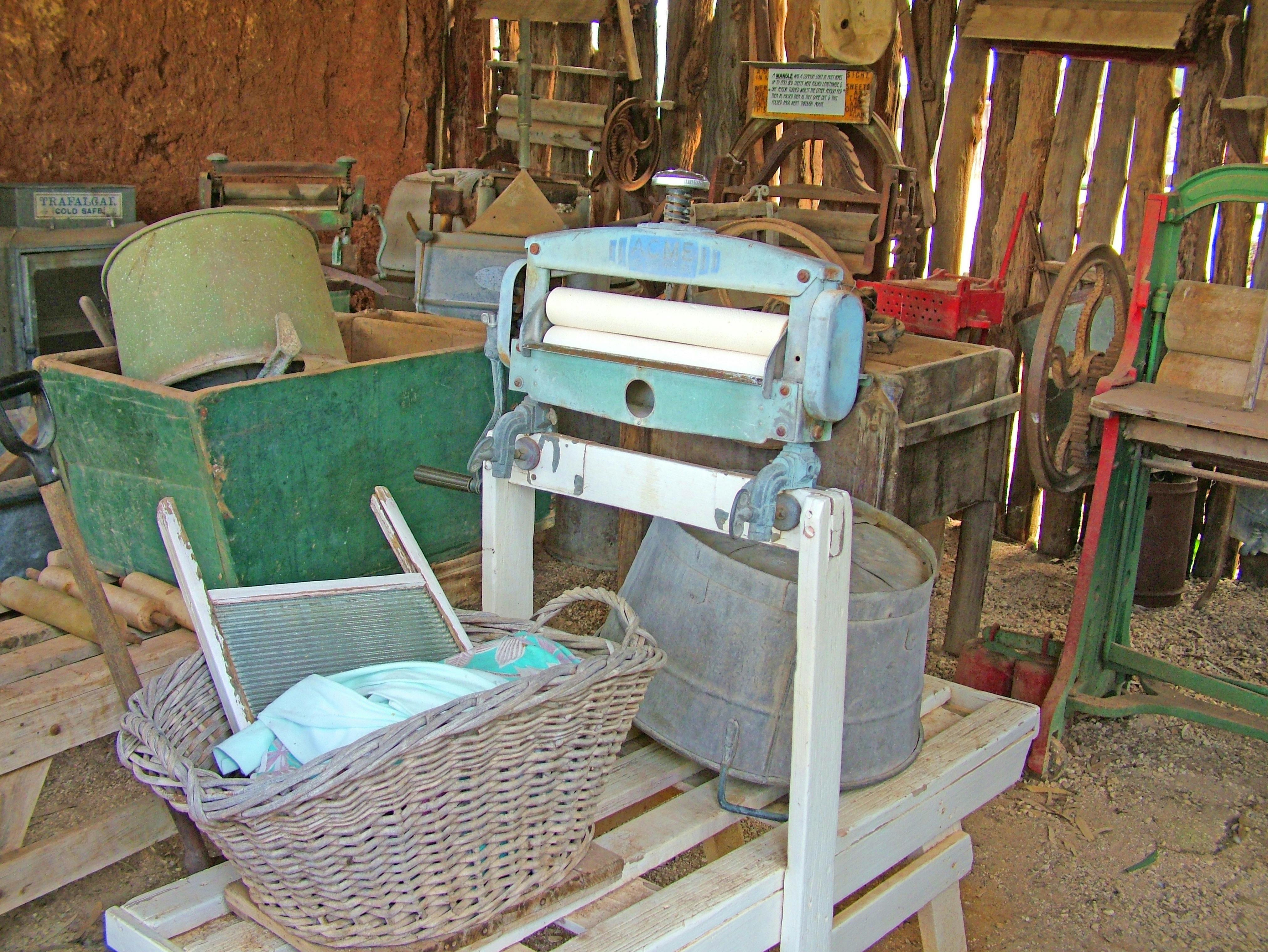 See how washing was done in years gone by