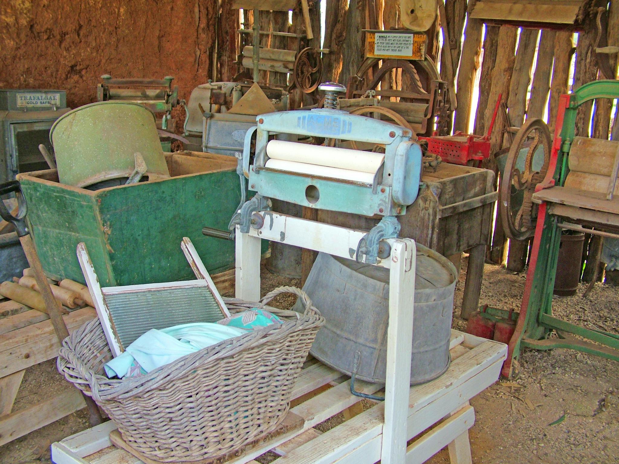 See how washing was done in years gone by