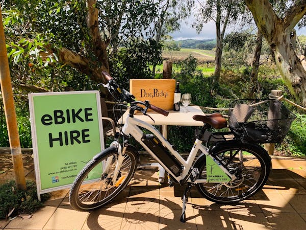 eBike Hire Hub | DogRidge Wines, McLaren Vale, SA eBikes