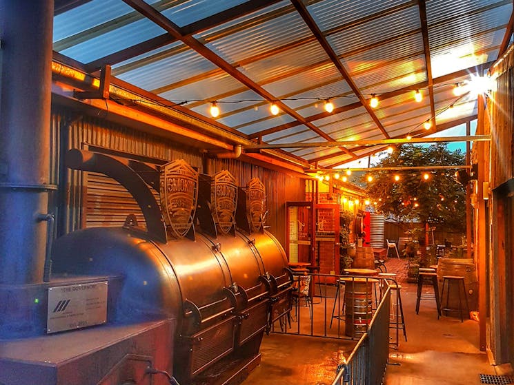 The smoker room, Bask in the ambiance of Australia’s hottest smoker “The Governor”