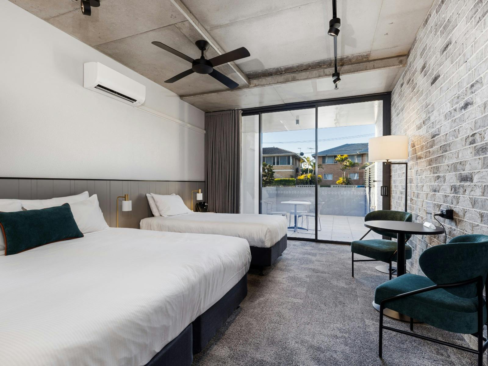 1 king bed and 1 single bed with terrace 1 king bed and 1 single bed with terrace