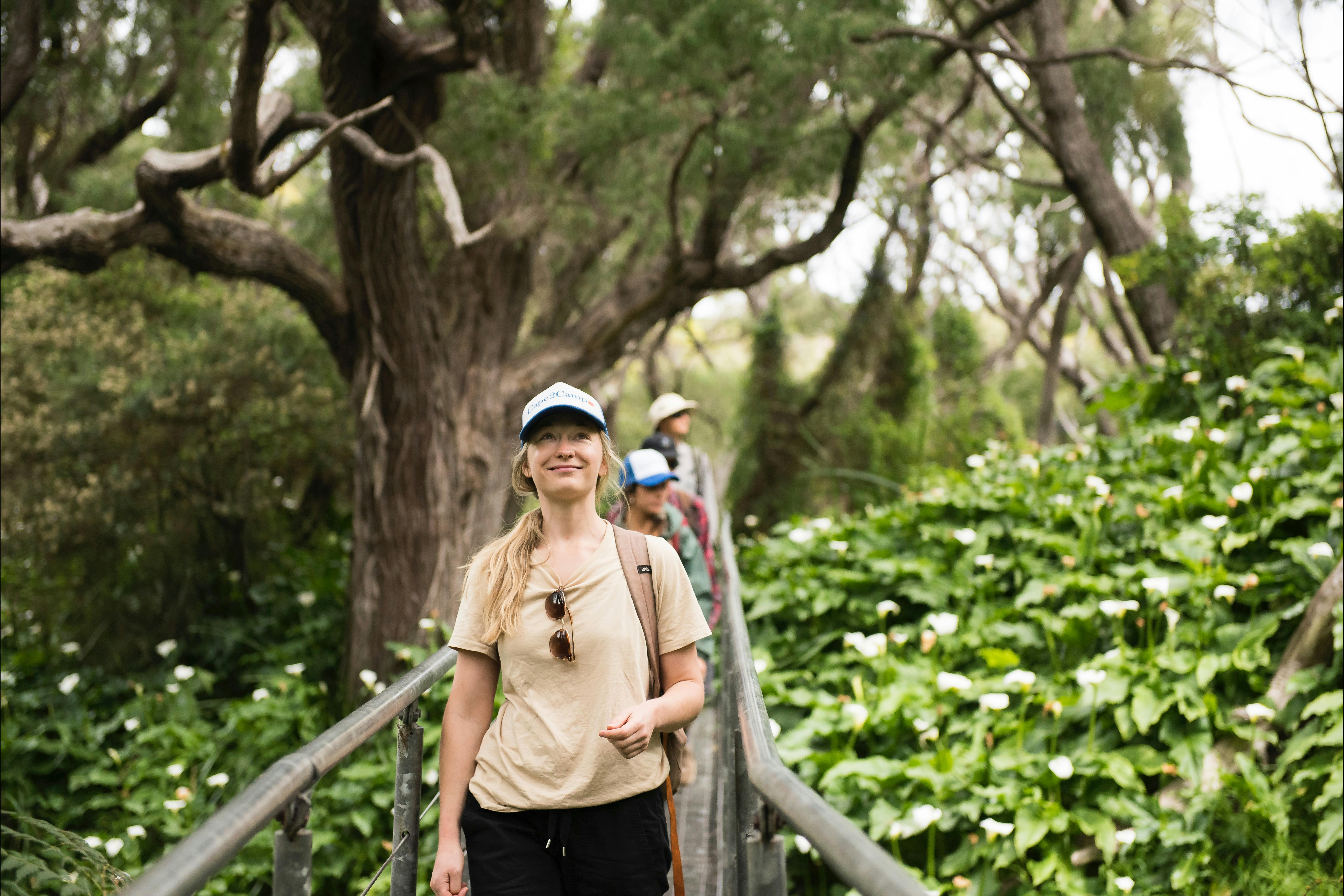 A uniqe hike and tenting experience in our green and lush national parks