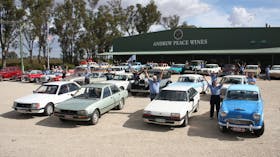 Vintage car clubs visit regularly