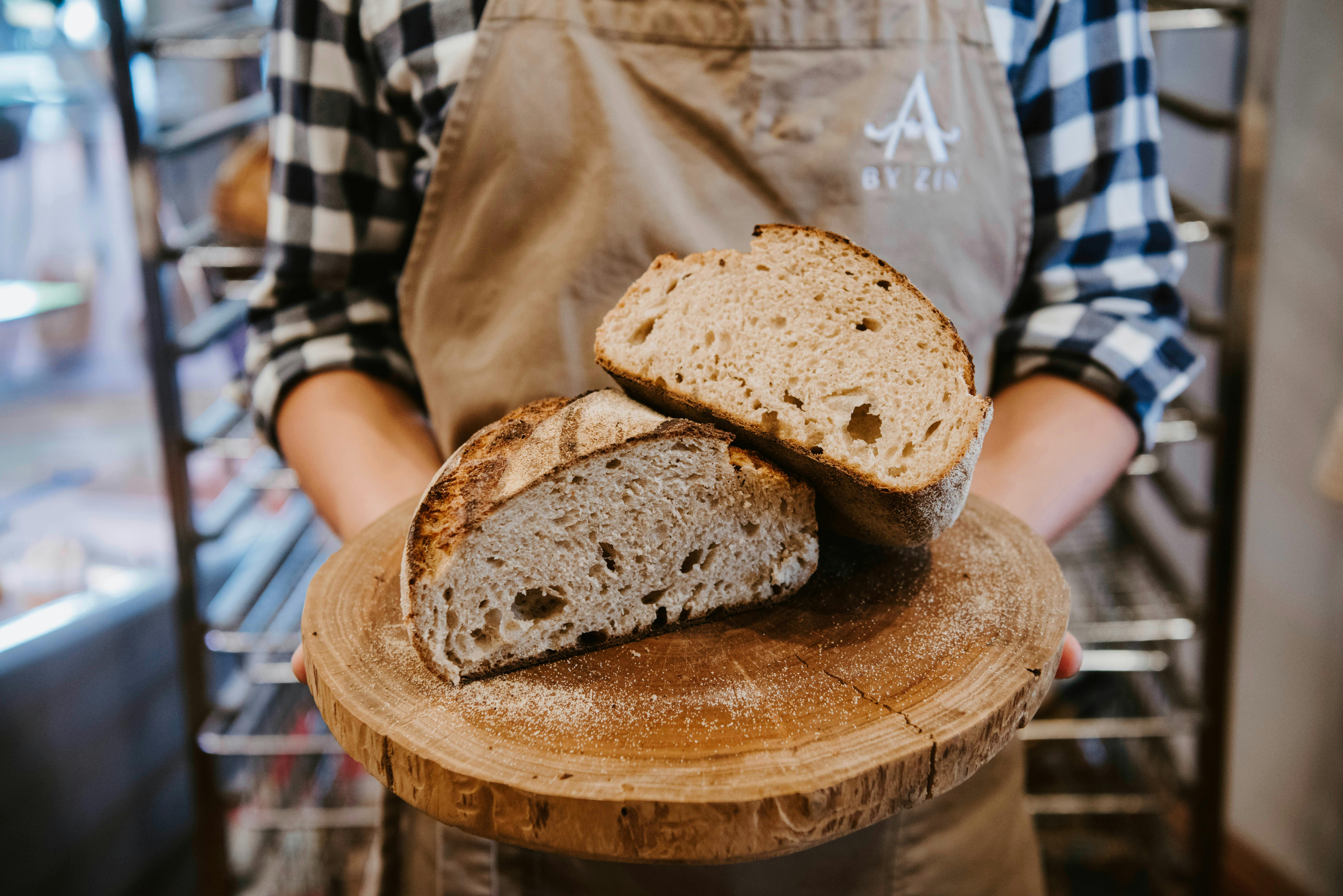 Sourdough bread at Althea by Zin