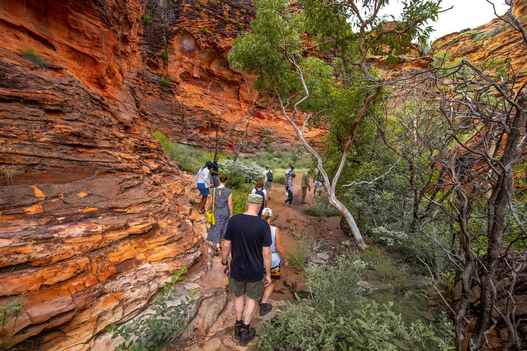 Walking tour through Mirima National Park with Indigenous guides