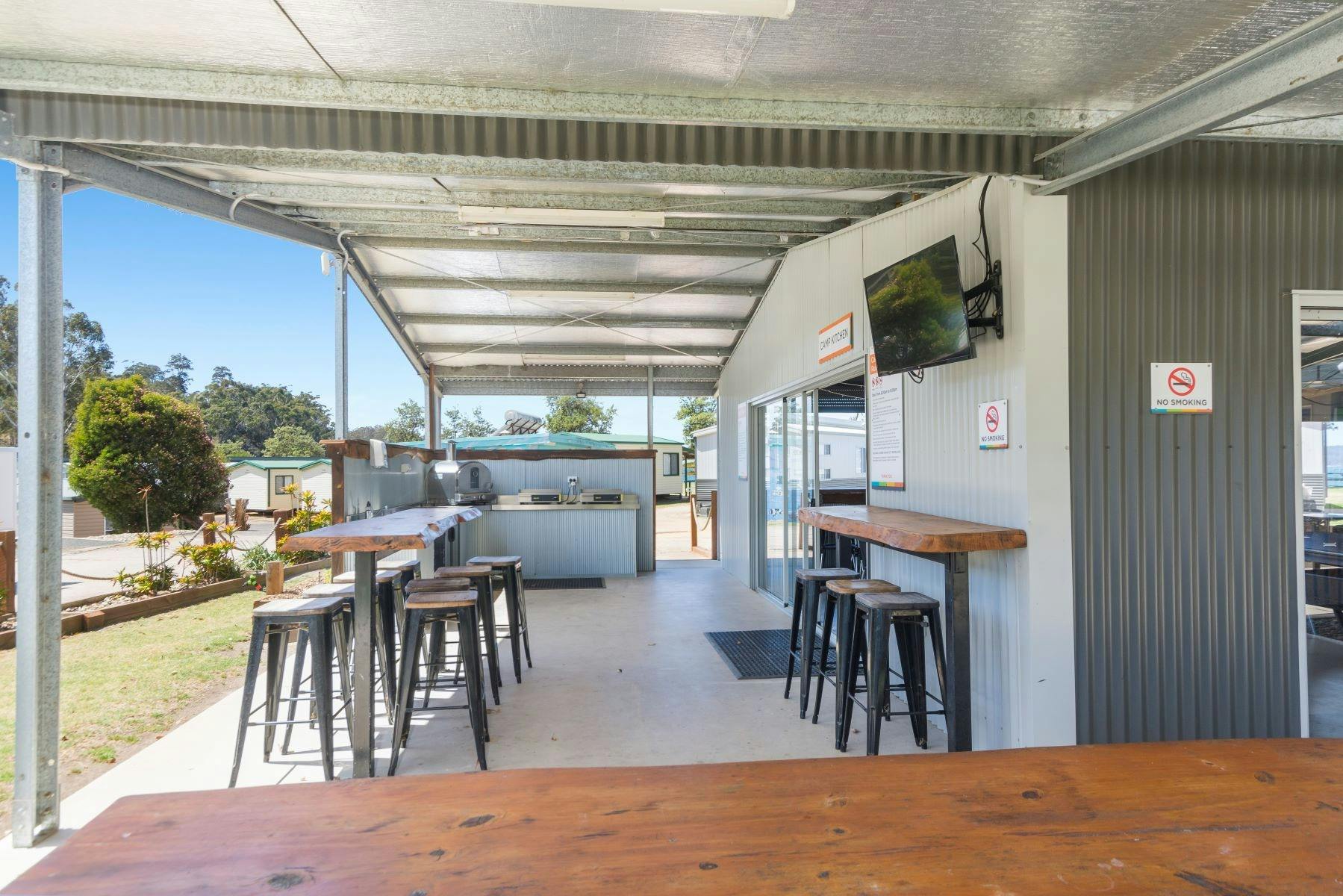Ingenia Holidays Eden Beachfront Camp Kitchen
