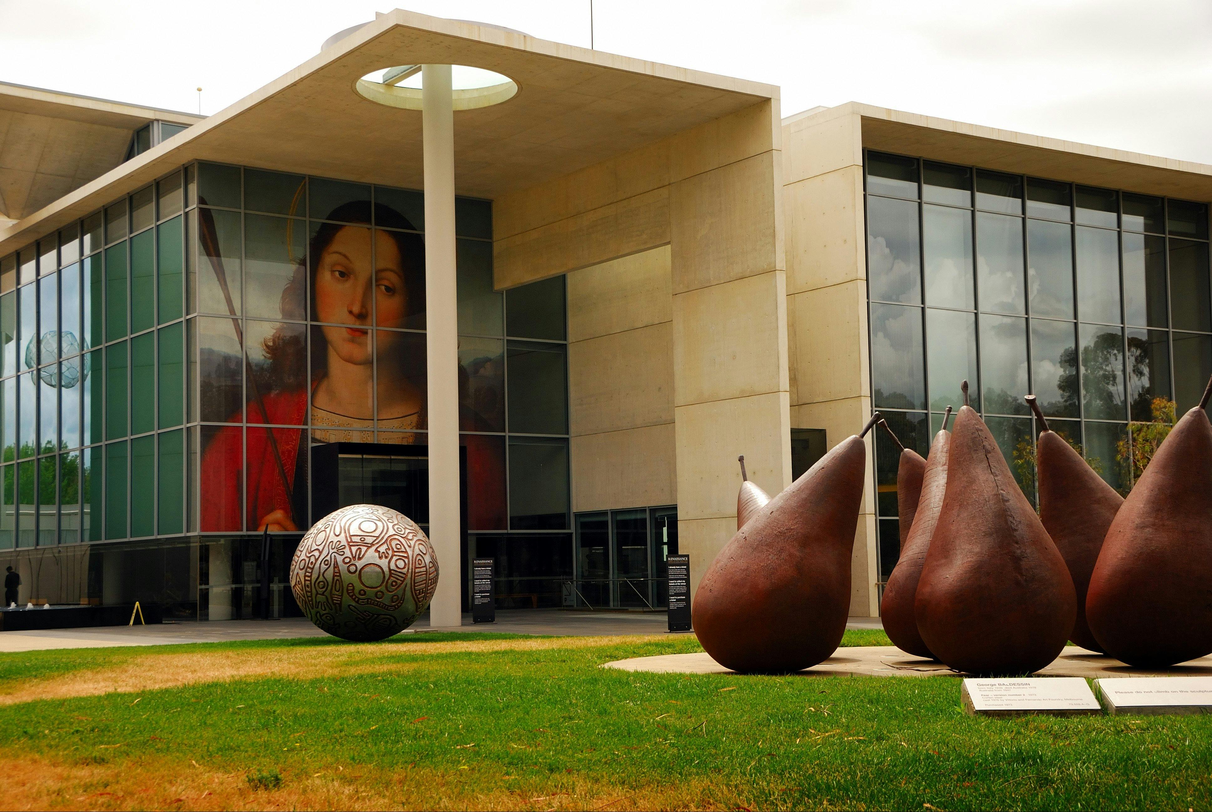 Exterior of the National Gallery of Australia