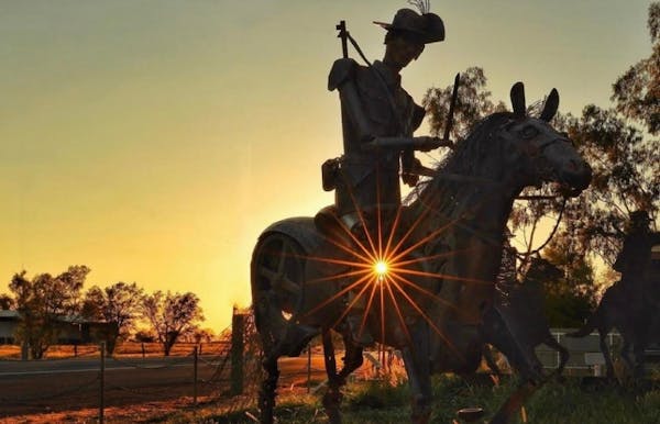 Spirit of the Light Horse Sculpture
