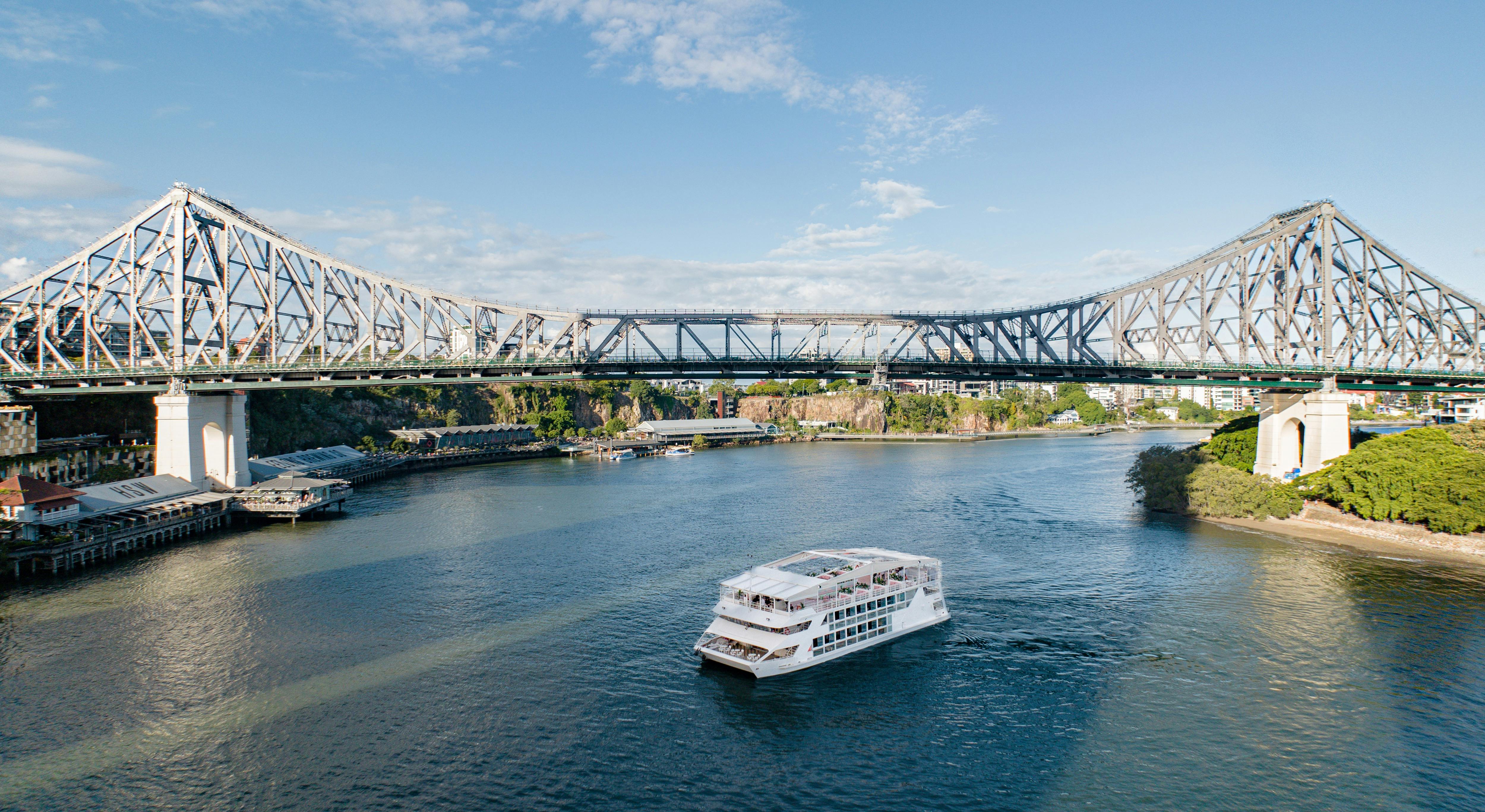 OASIS Brisbane is a three-level, on-water venue designed for choice, comfort, and atmosphere.