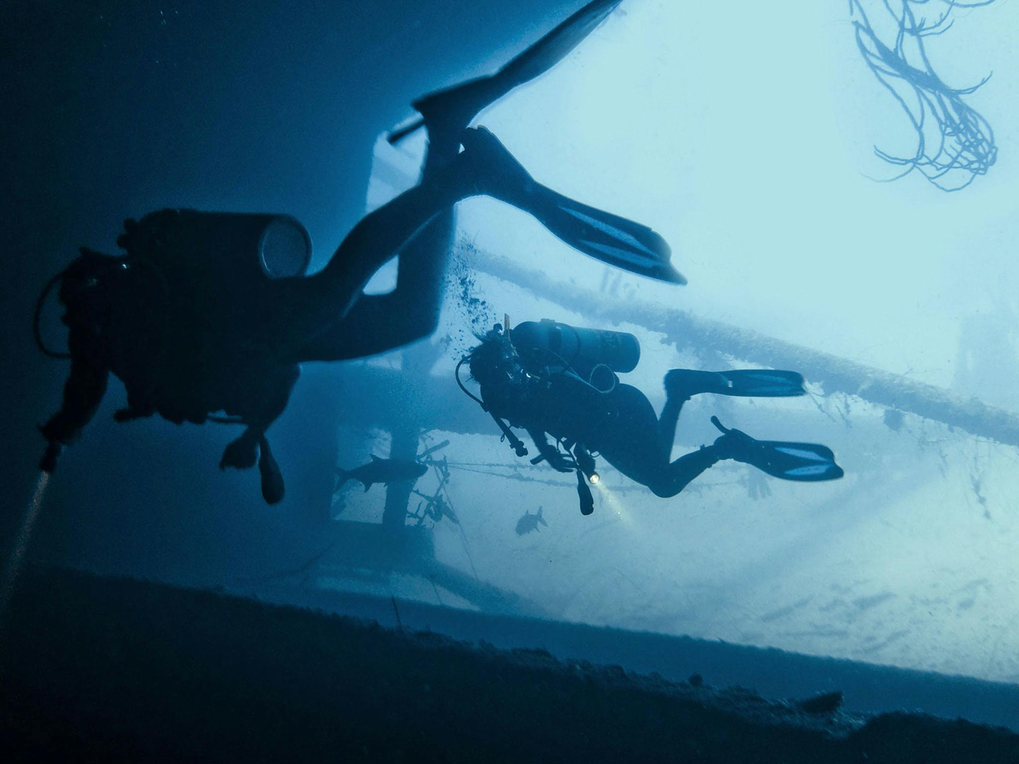 Ex HMAS Tobruk Dive