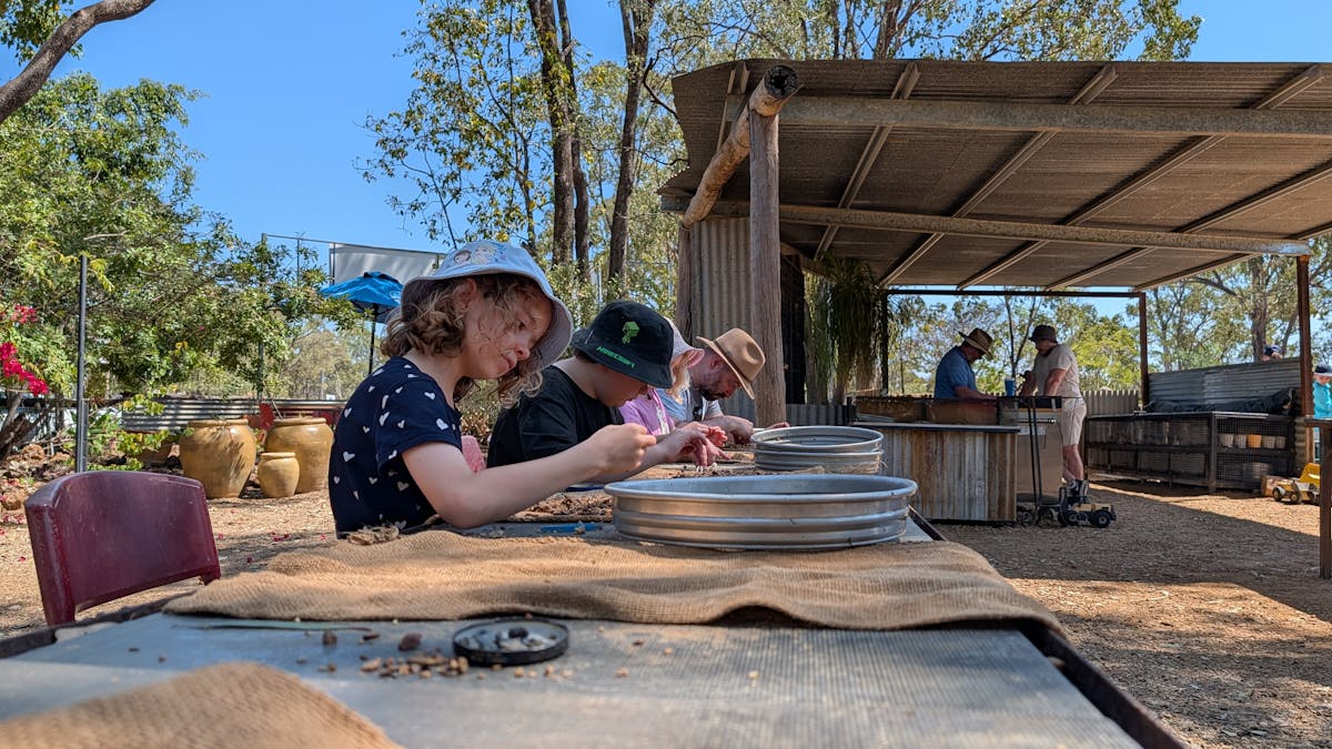 Fossicking for Sapphires