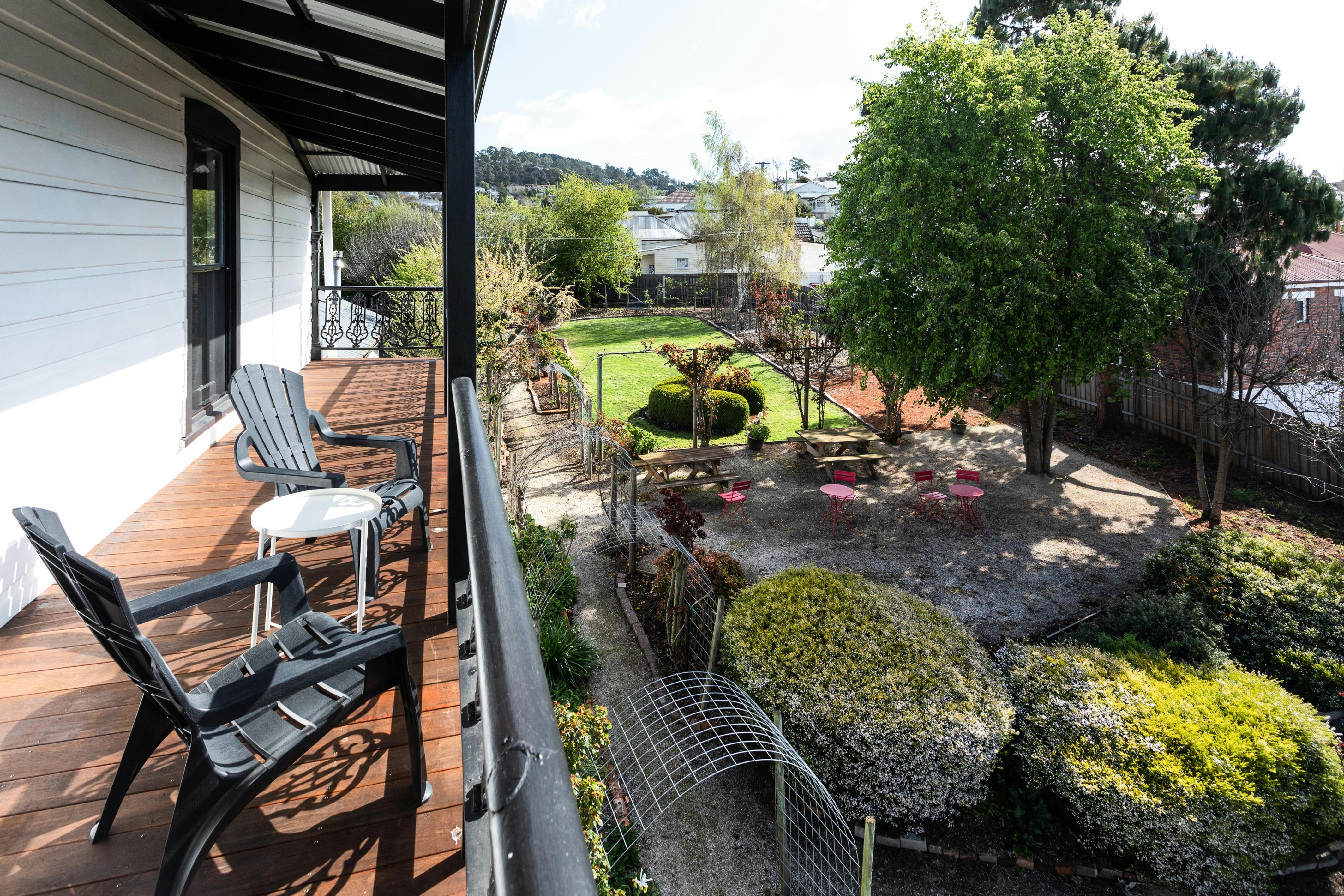 View overlooking the grounds