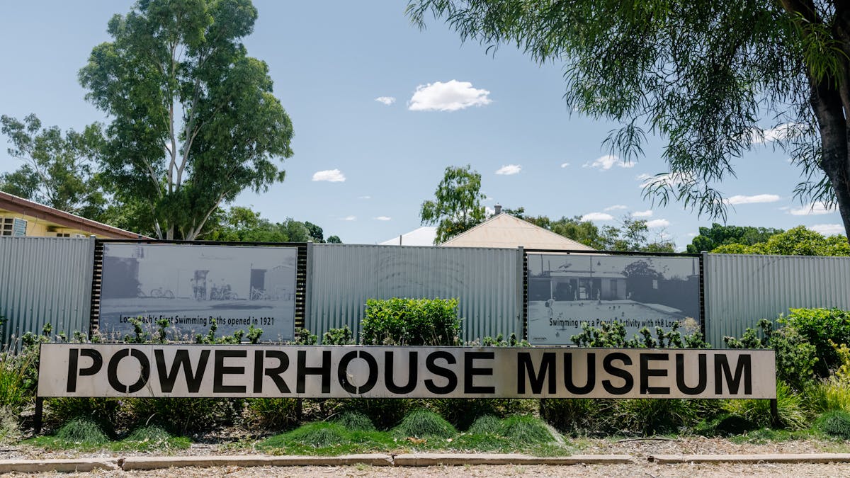 Front of Powerhouse and Historical Museum