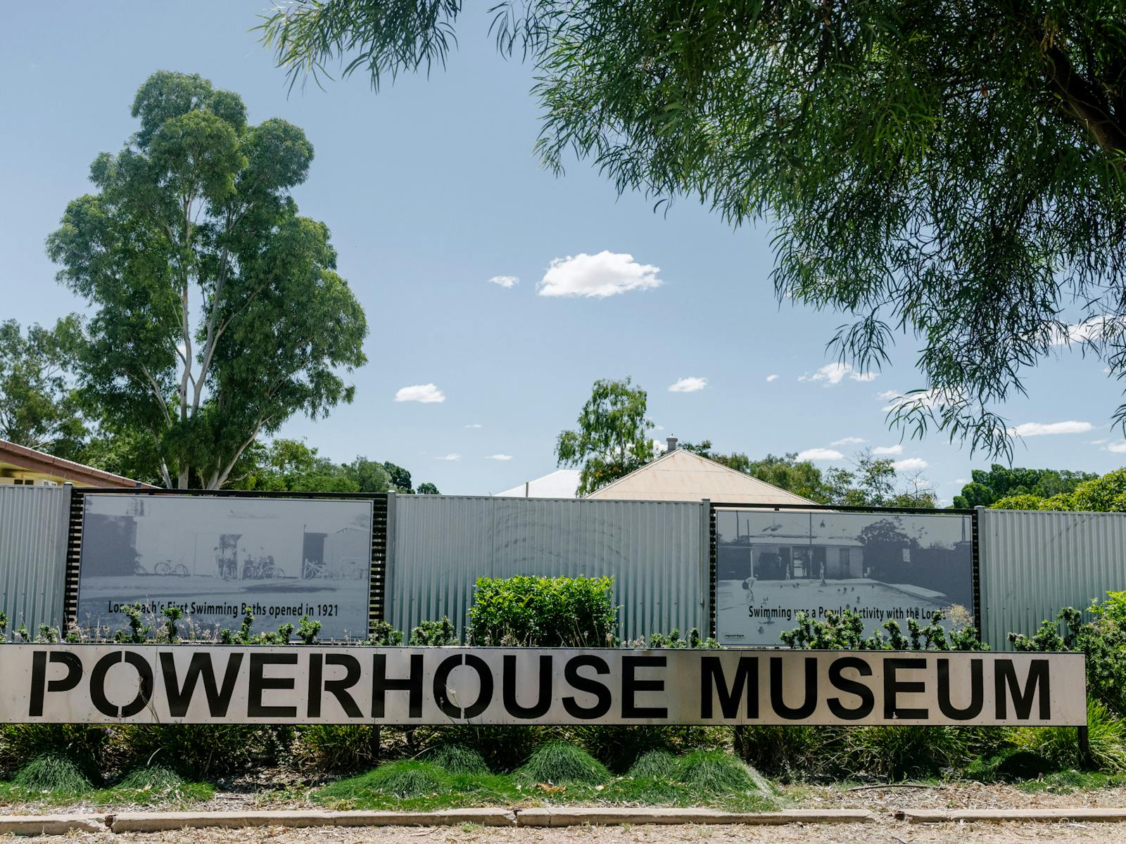 Front of Powerhouse and Historical Museum Front of Powerhouse and Historical Museum