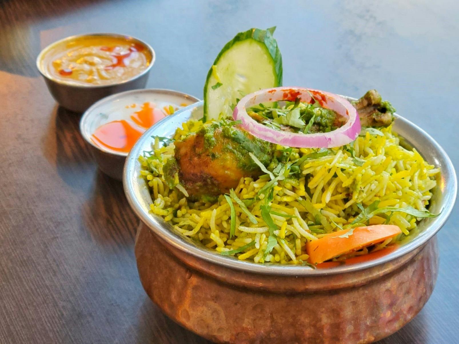 도사 헛 해리스 파크 파치 미르치 치킨 비리야니