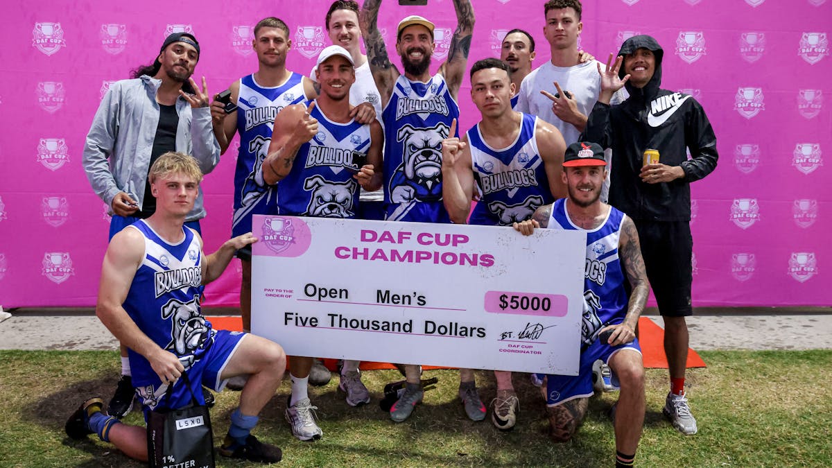 Open mens winners