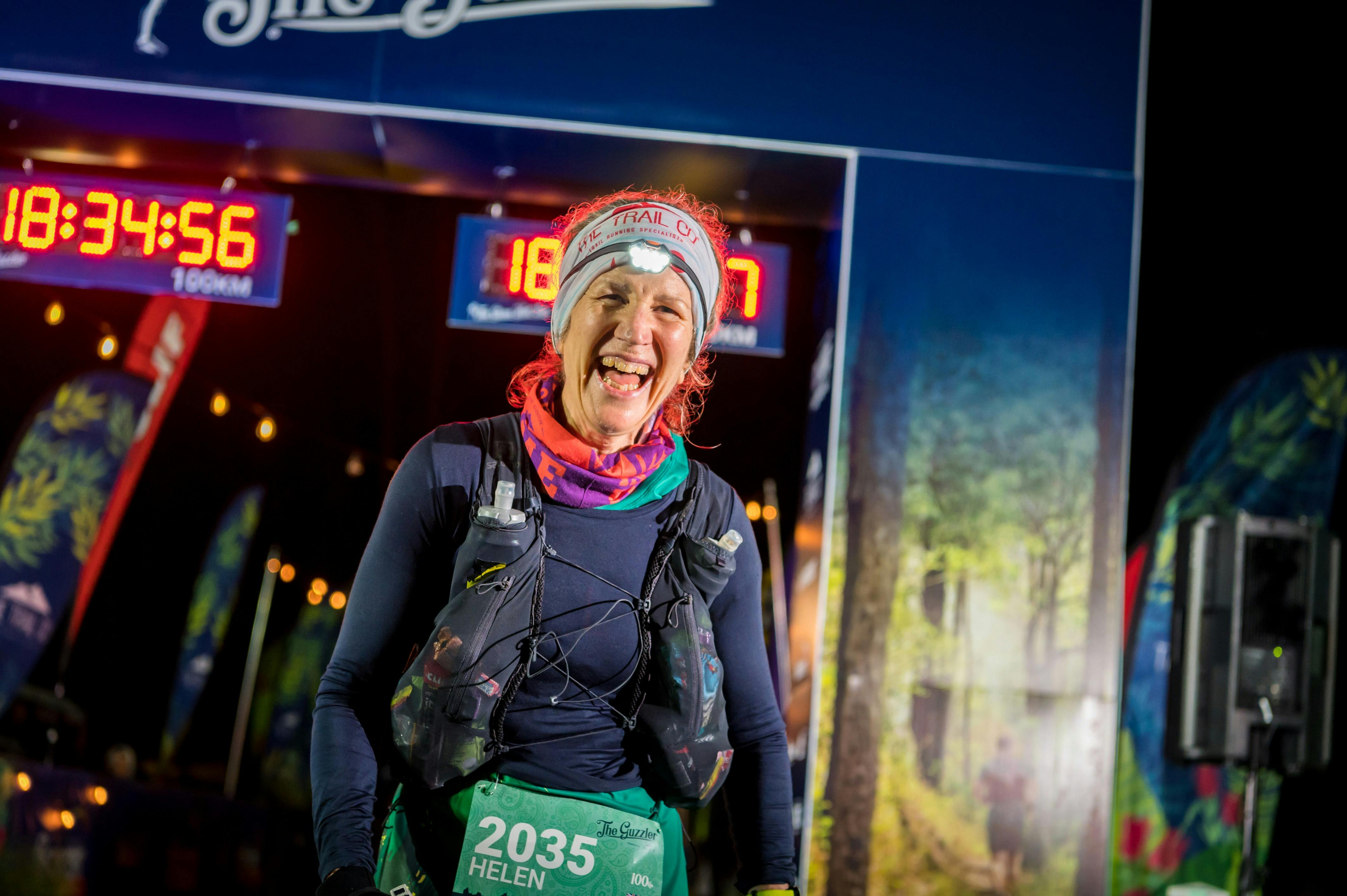 The exhilaration of finishing