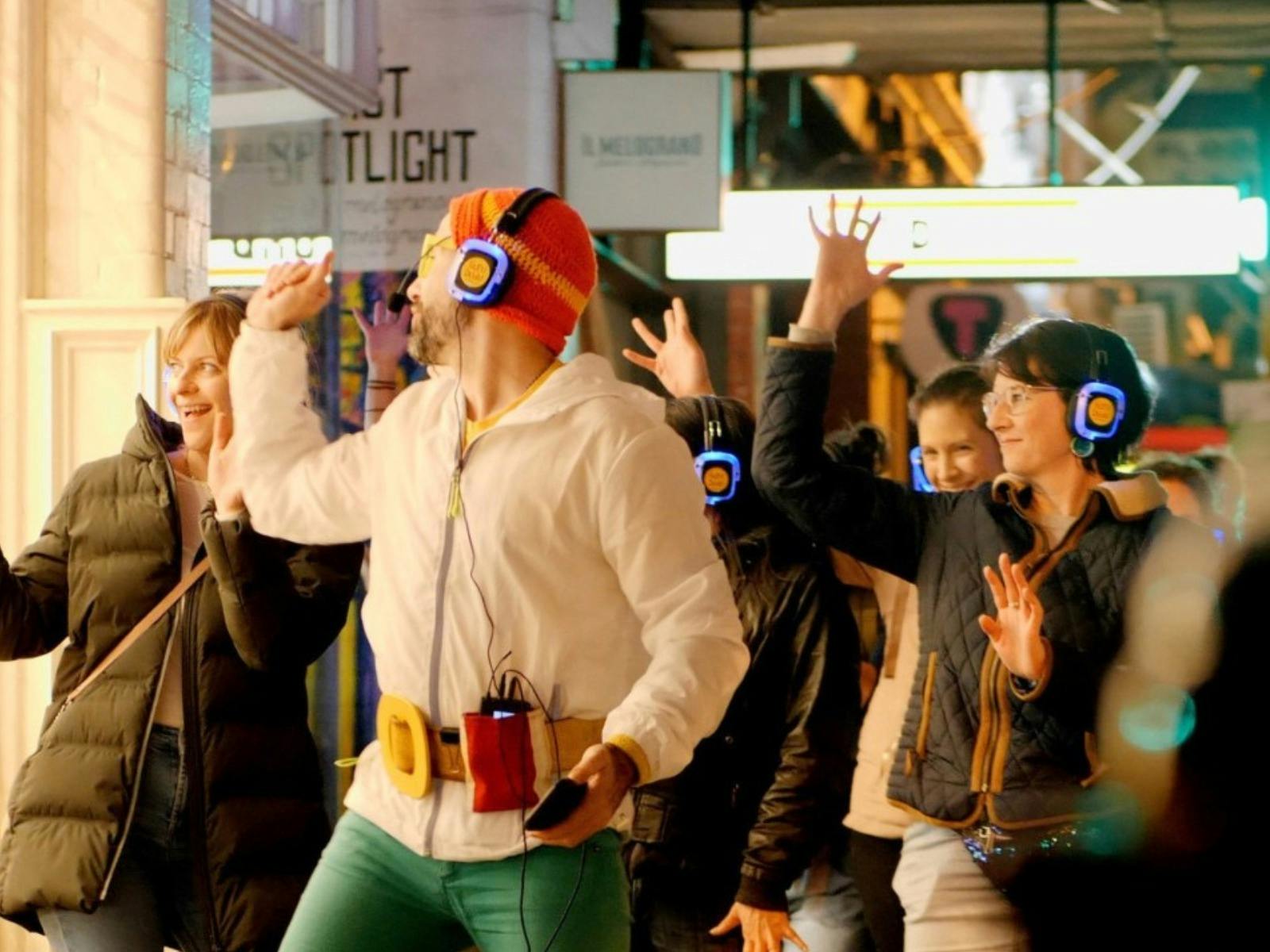 ABBA theme Silent Disco Walking Tour