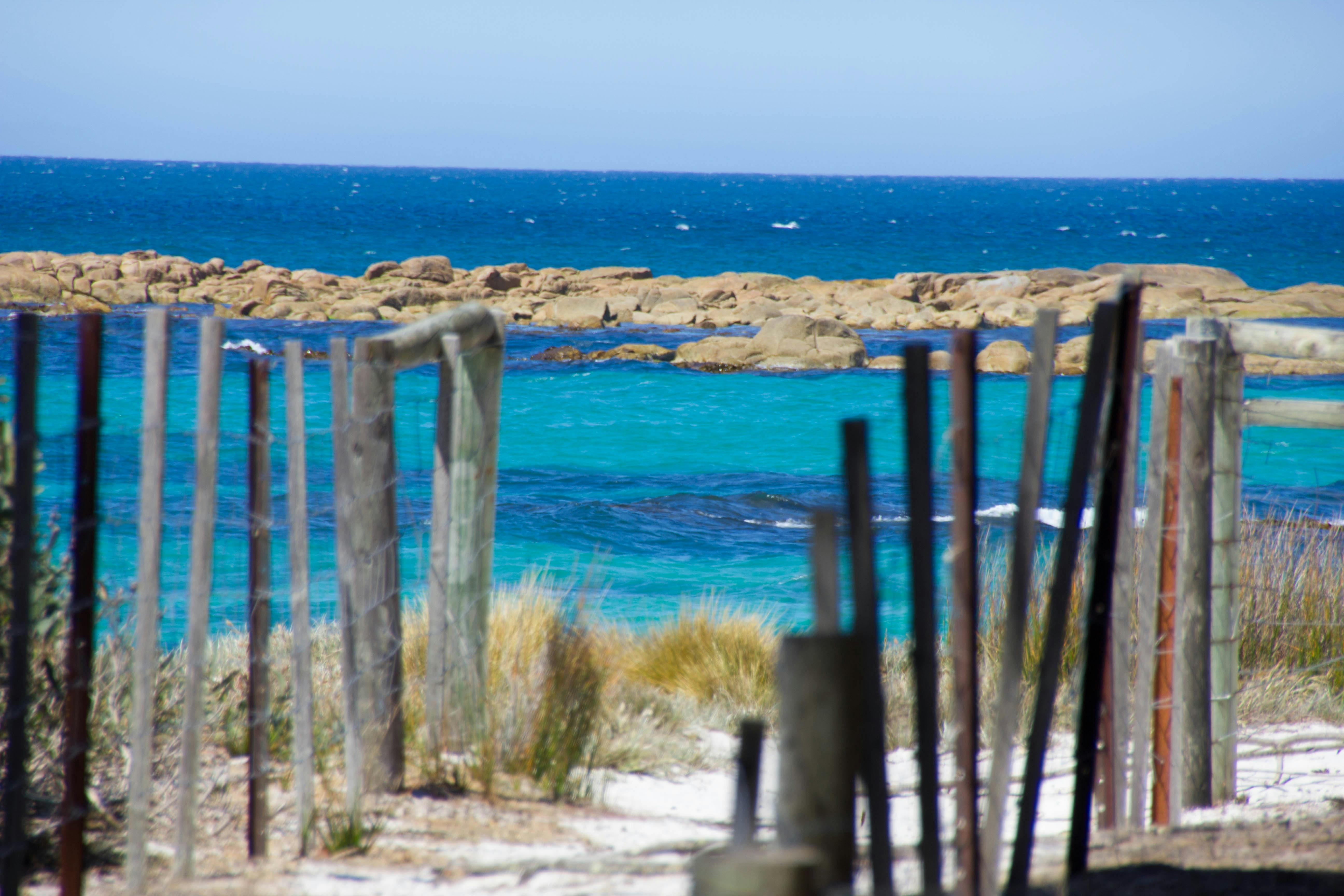 Blue waters of Mt William National Park