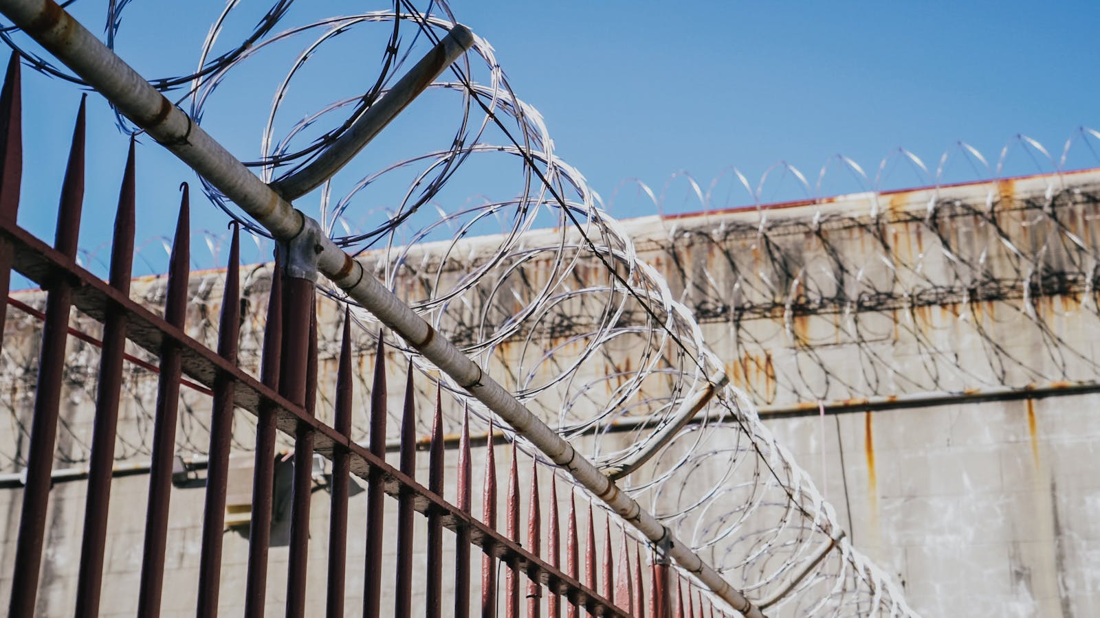 Razor Wire at Maitland Gaol