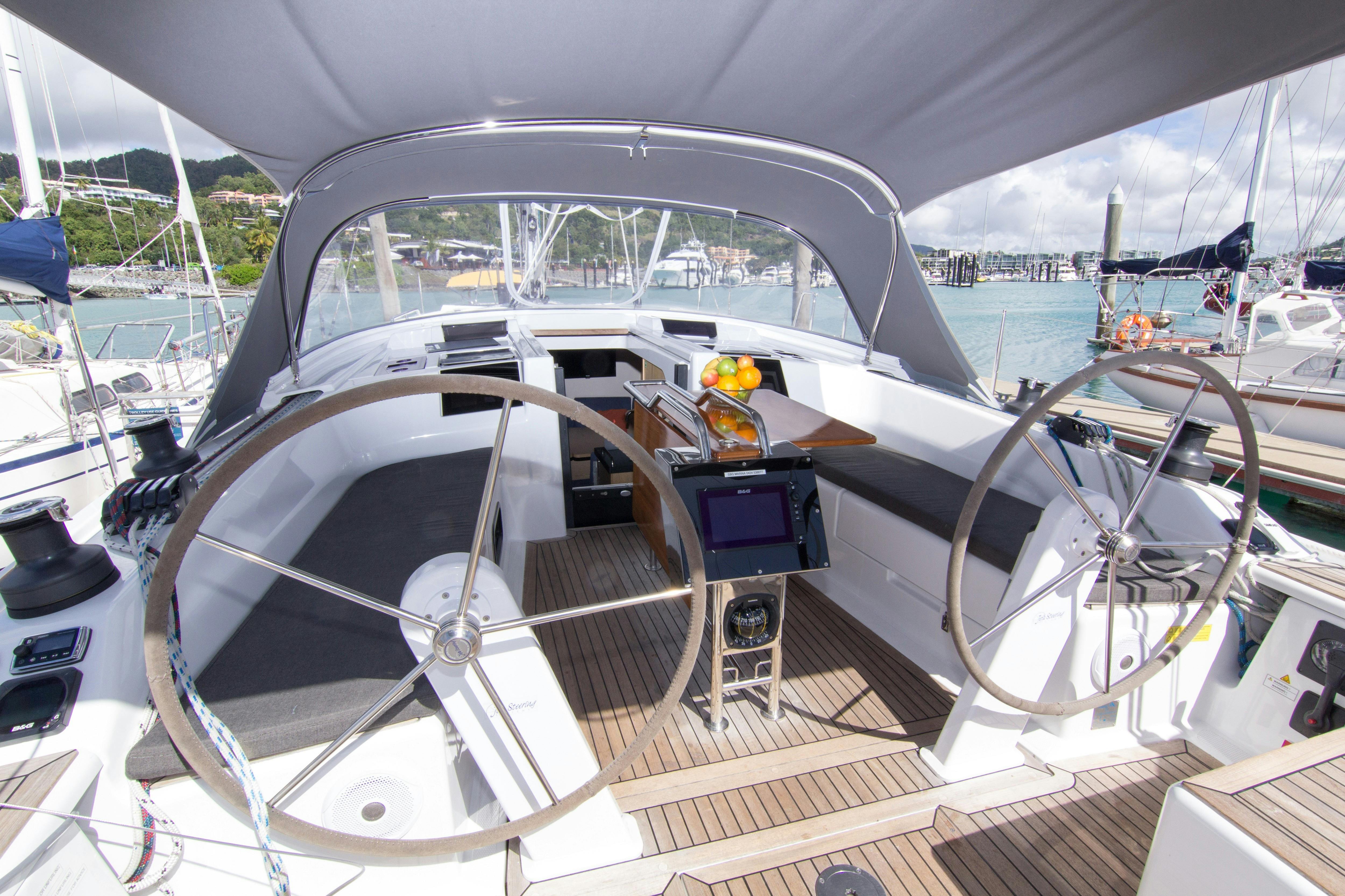 Hanse 41 - '2 Easy', Aft Deck