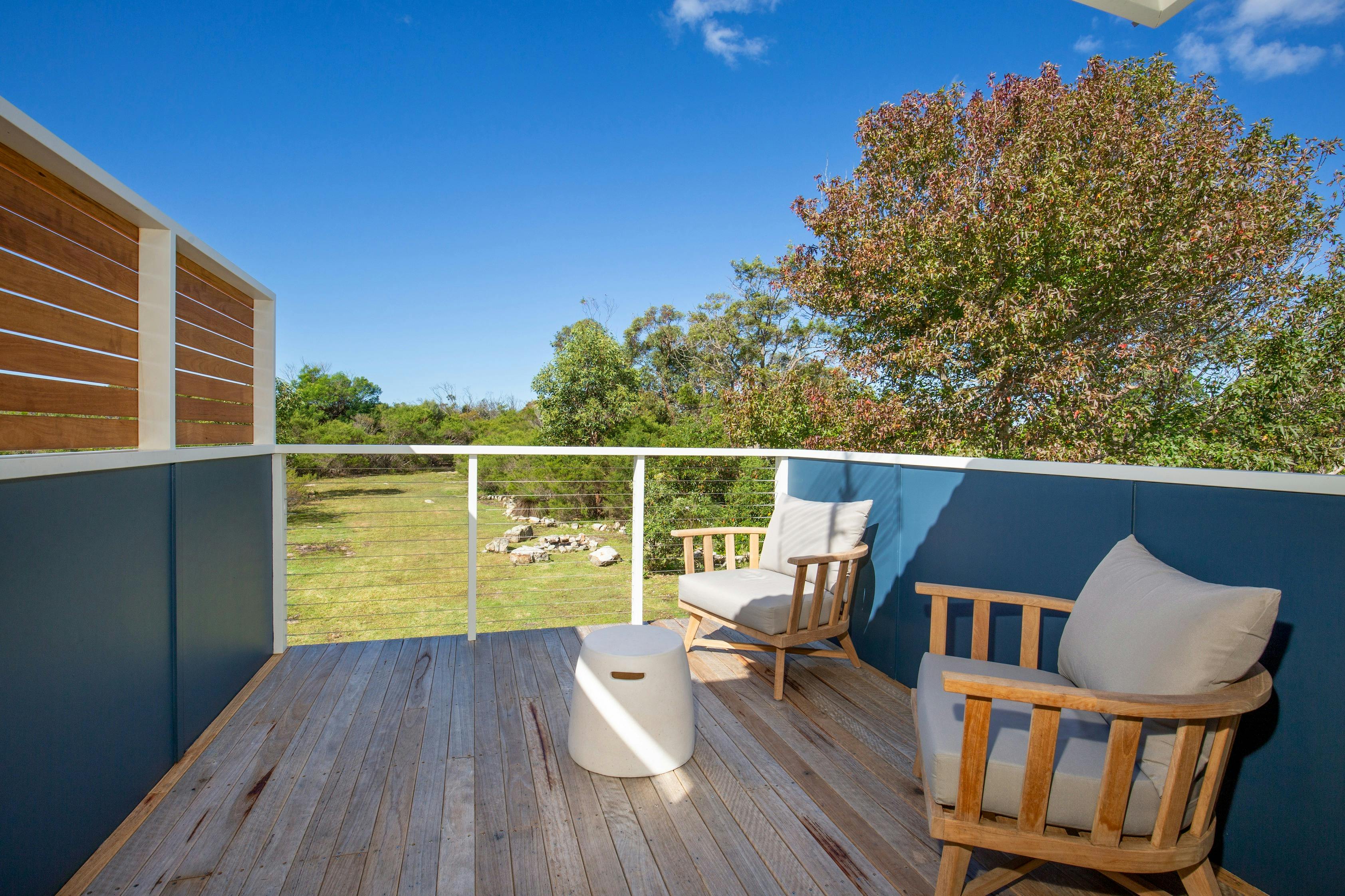 야외 좌석 공간