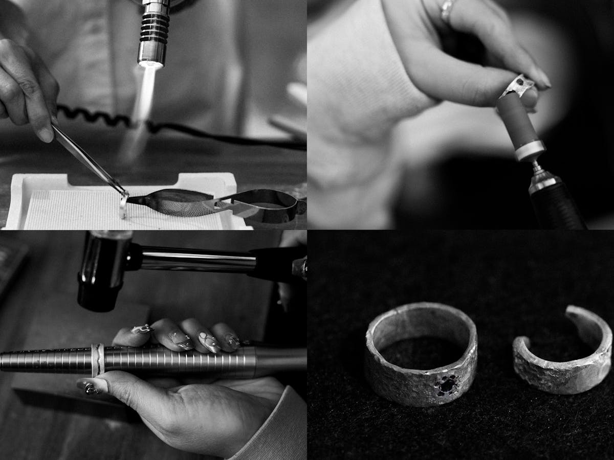 Silver Ring Making Process