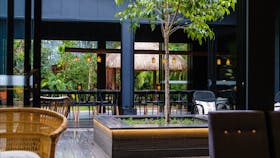 Bar with private dining room
