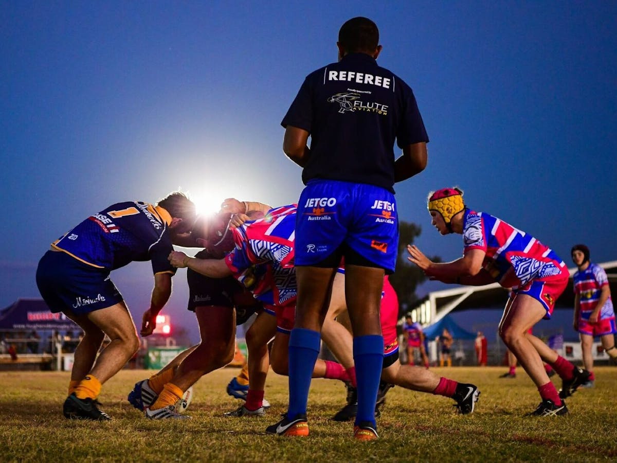 rugby players