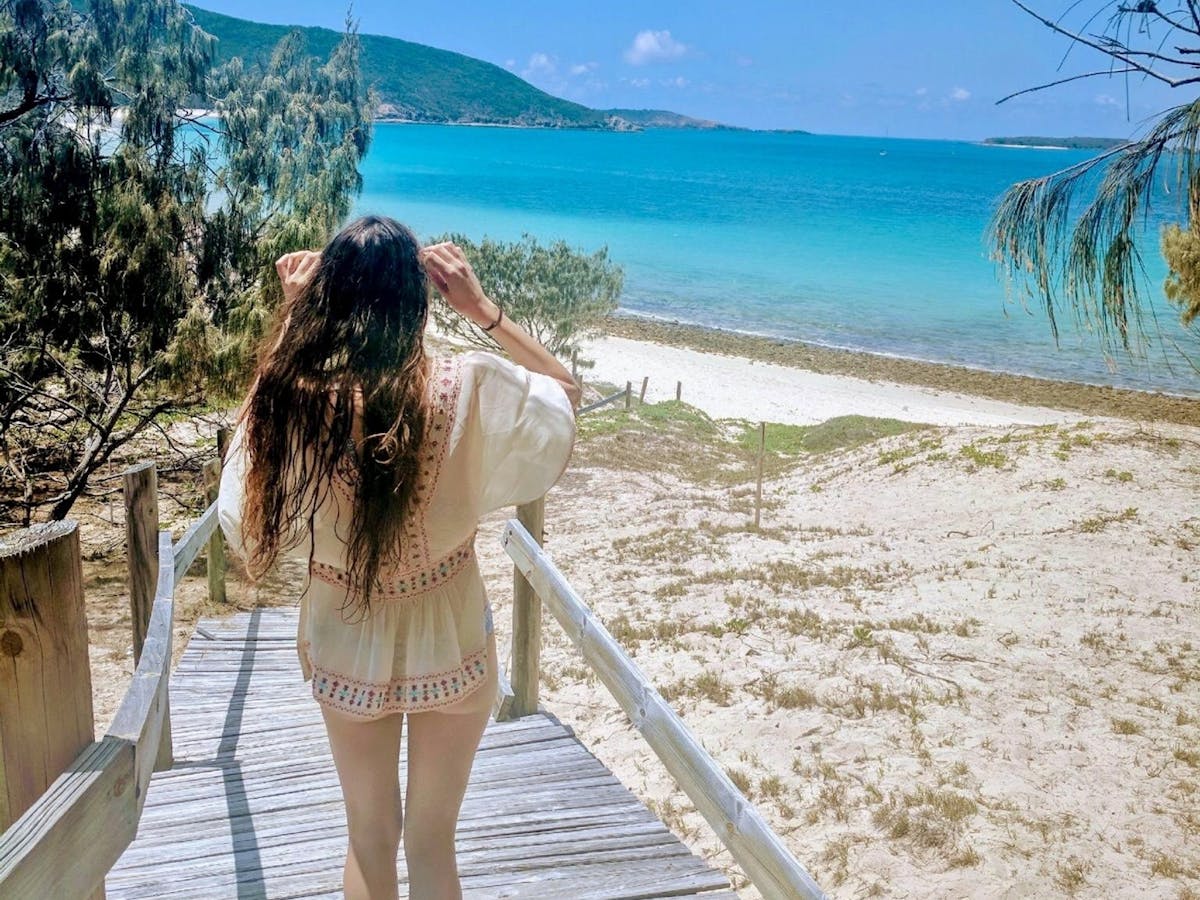 Discover island trails that lead to 17 pristine, secluded beaches—each one worth the walk!