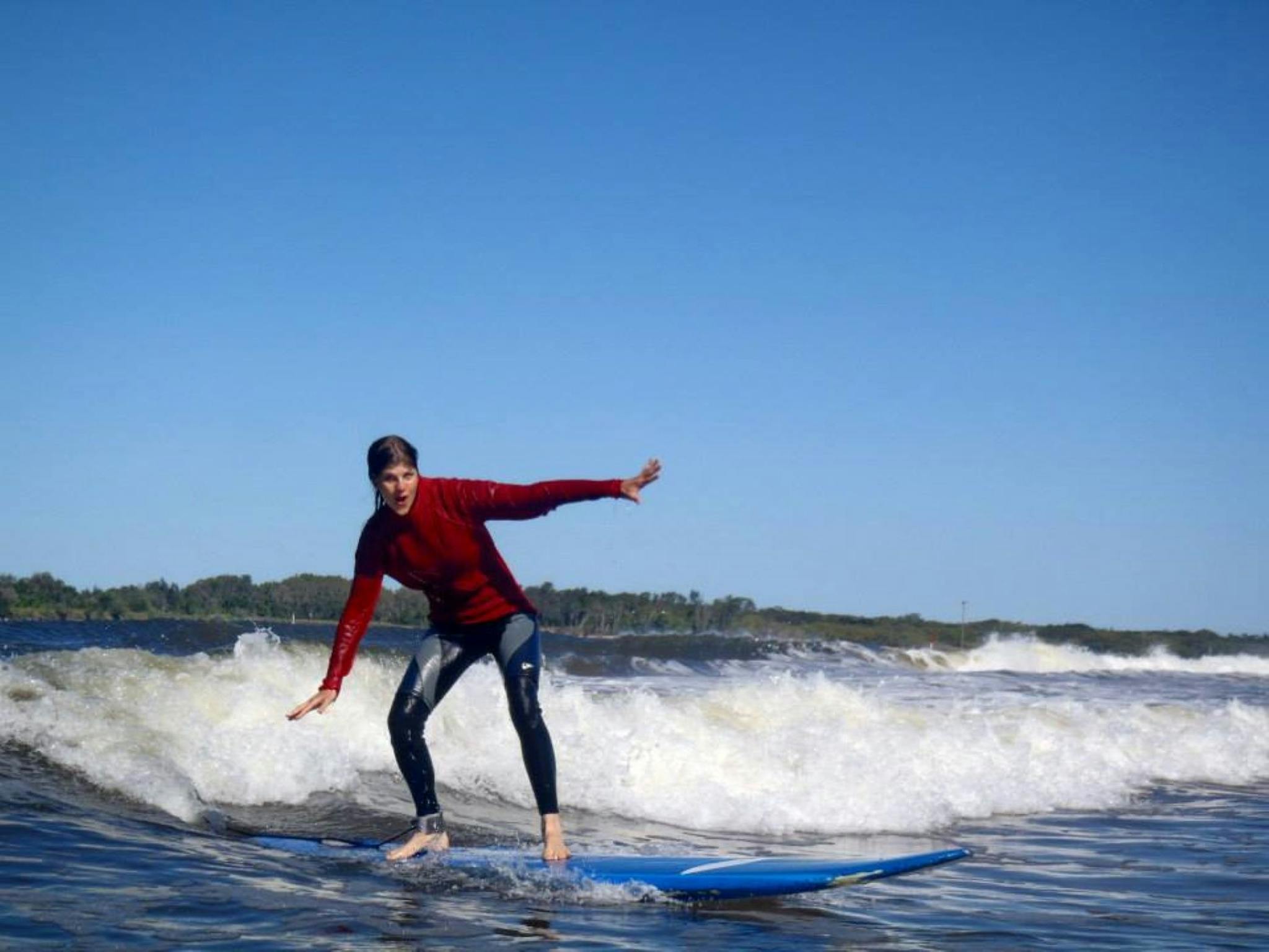Beginner Surfer